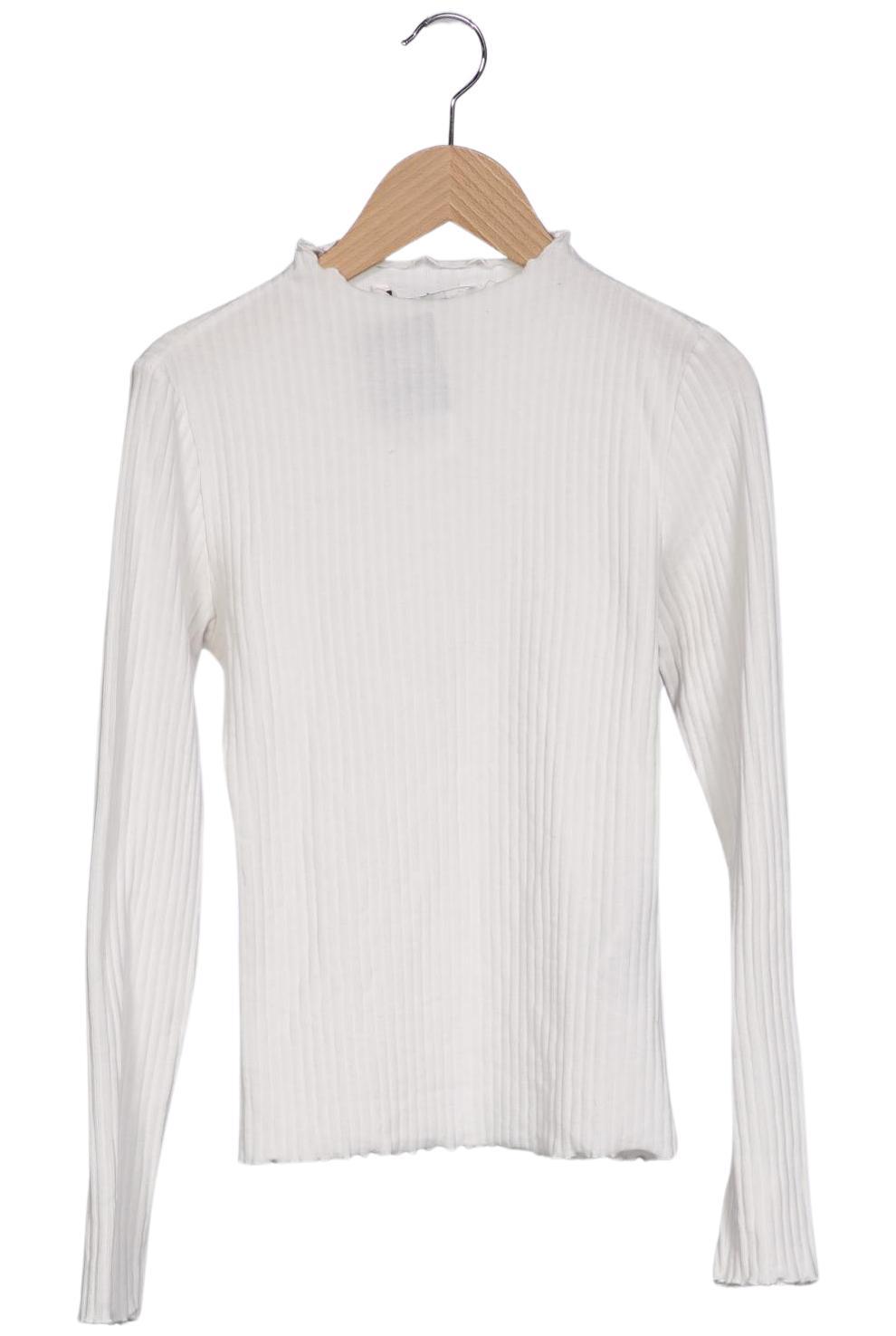 

Only Damen Langarmshirt, weiß, Gr. 36