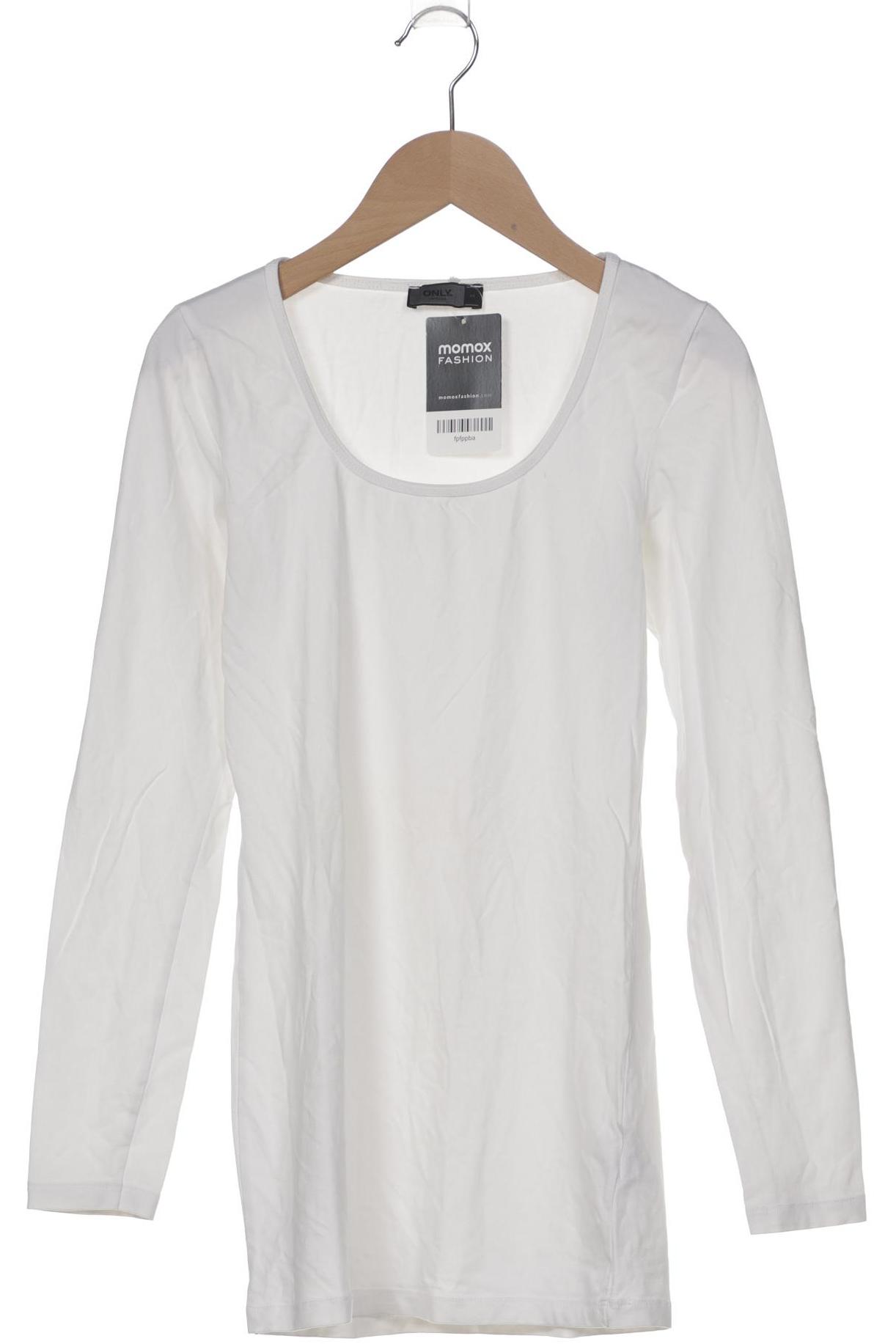 

Only Damen Langarmshirt, weiß, Gr. 38