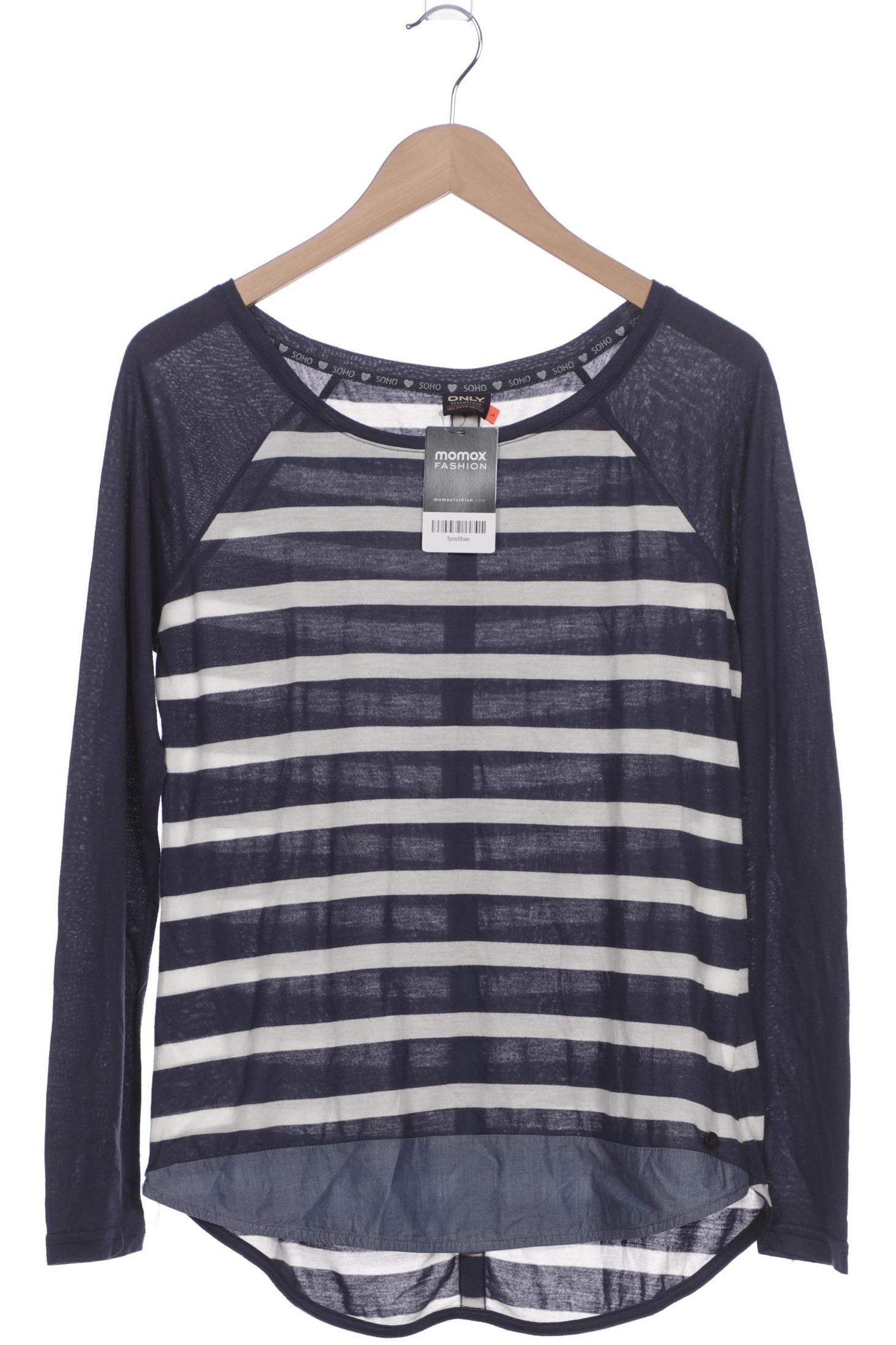 

Only Damen Langarmshirt, marineblau, Gr. 42
