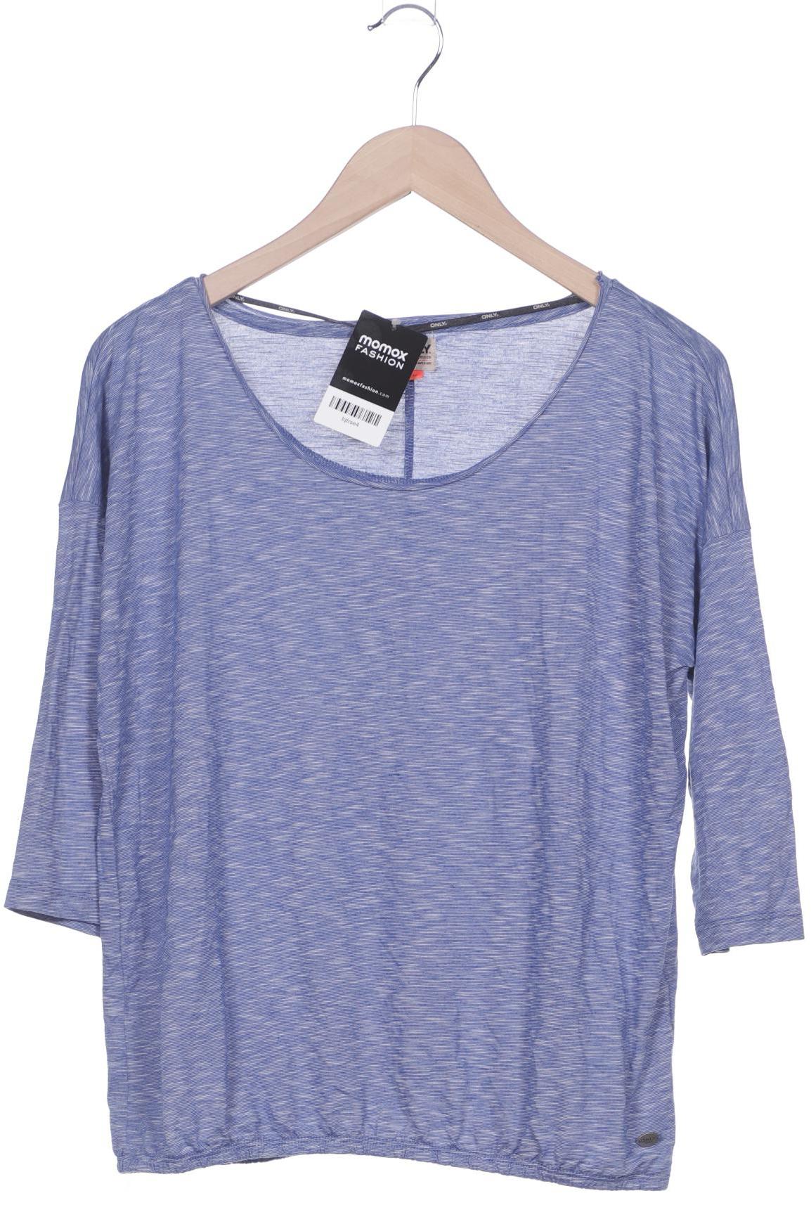 

Only Damen Langarmshirt, blau, Gr. 38