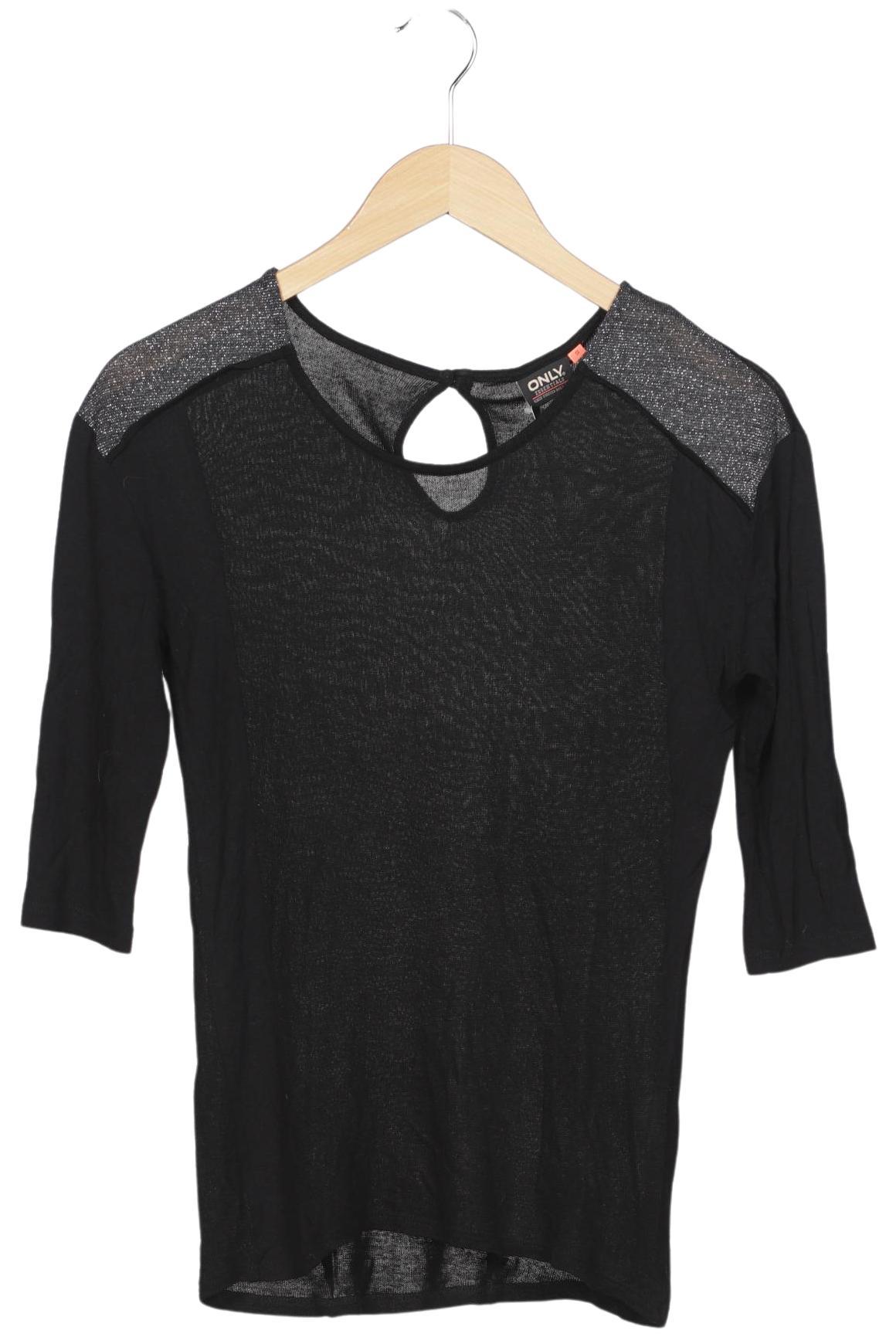 

Only Damen Langarmshirt, schwarz, Gr. 36