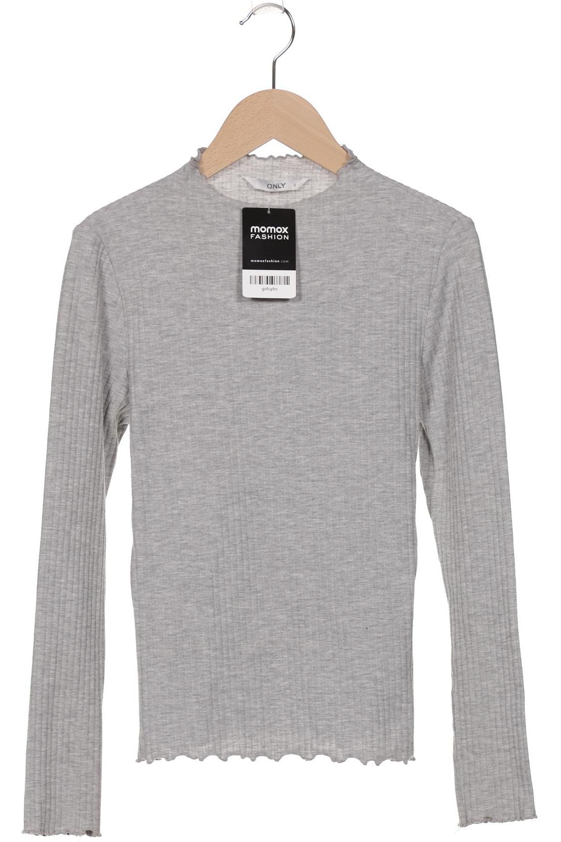 

Only Damen Langarmshirt, grau, Gr. 36