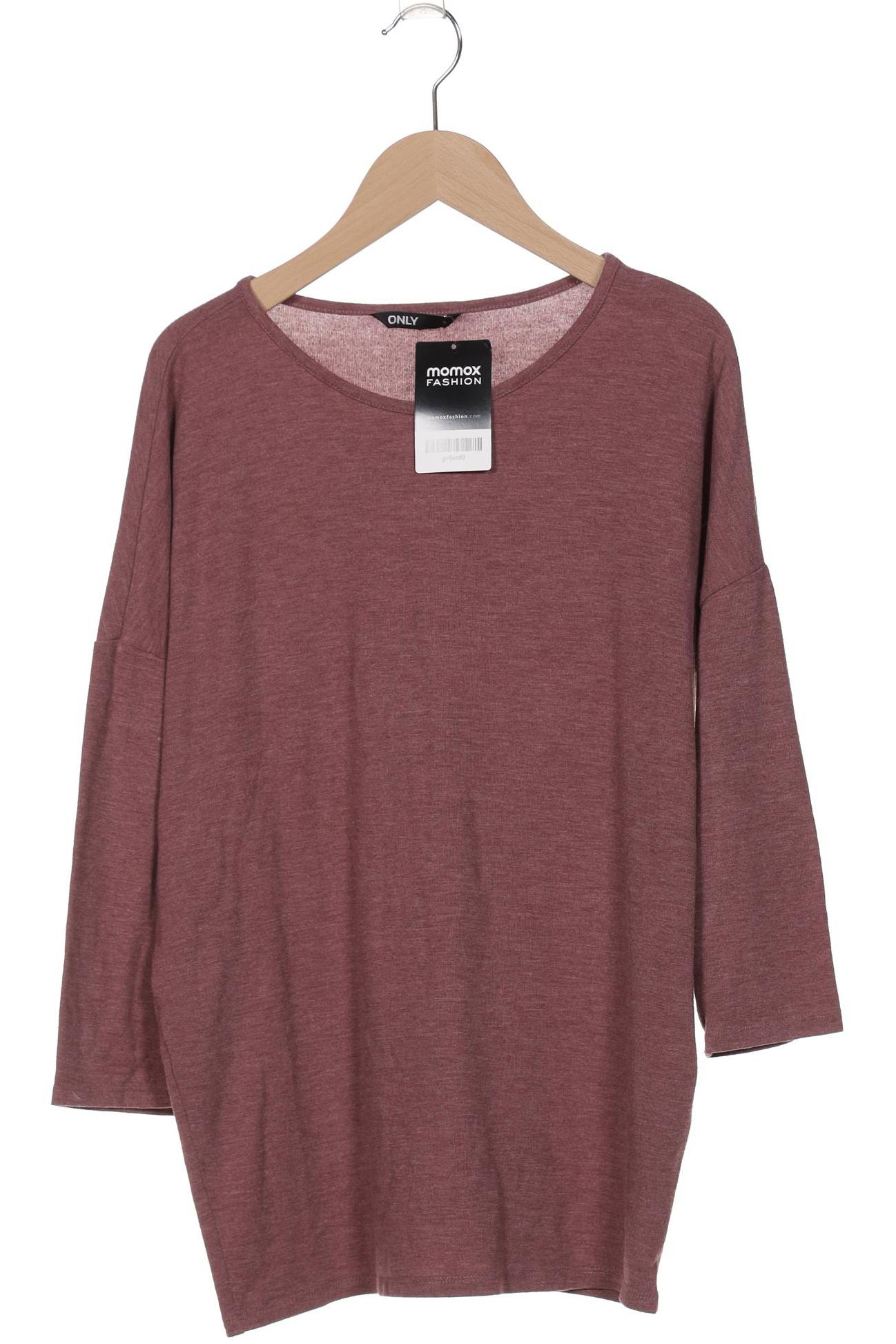 

Only Damen Langarmshirt, bordeaux, Gr. 36