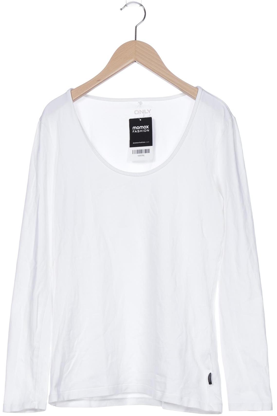 

Only Damen Langarmshirt, weiß, Gr. 44