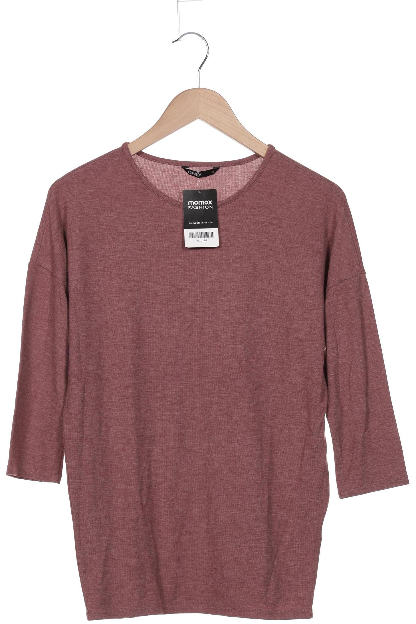 

Only Damen Langarmshirt, bordeaux, Gr. 34