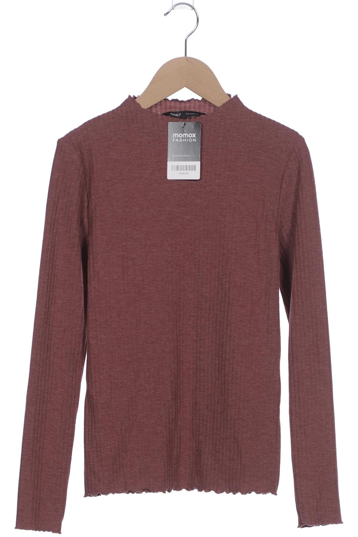 

Only Damen Langarmshirt, bordeaux, Gr. 38