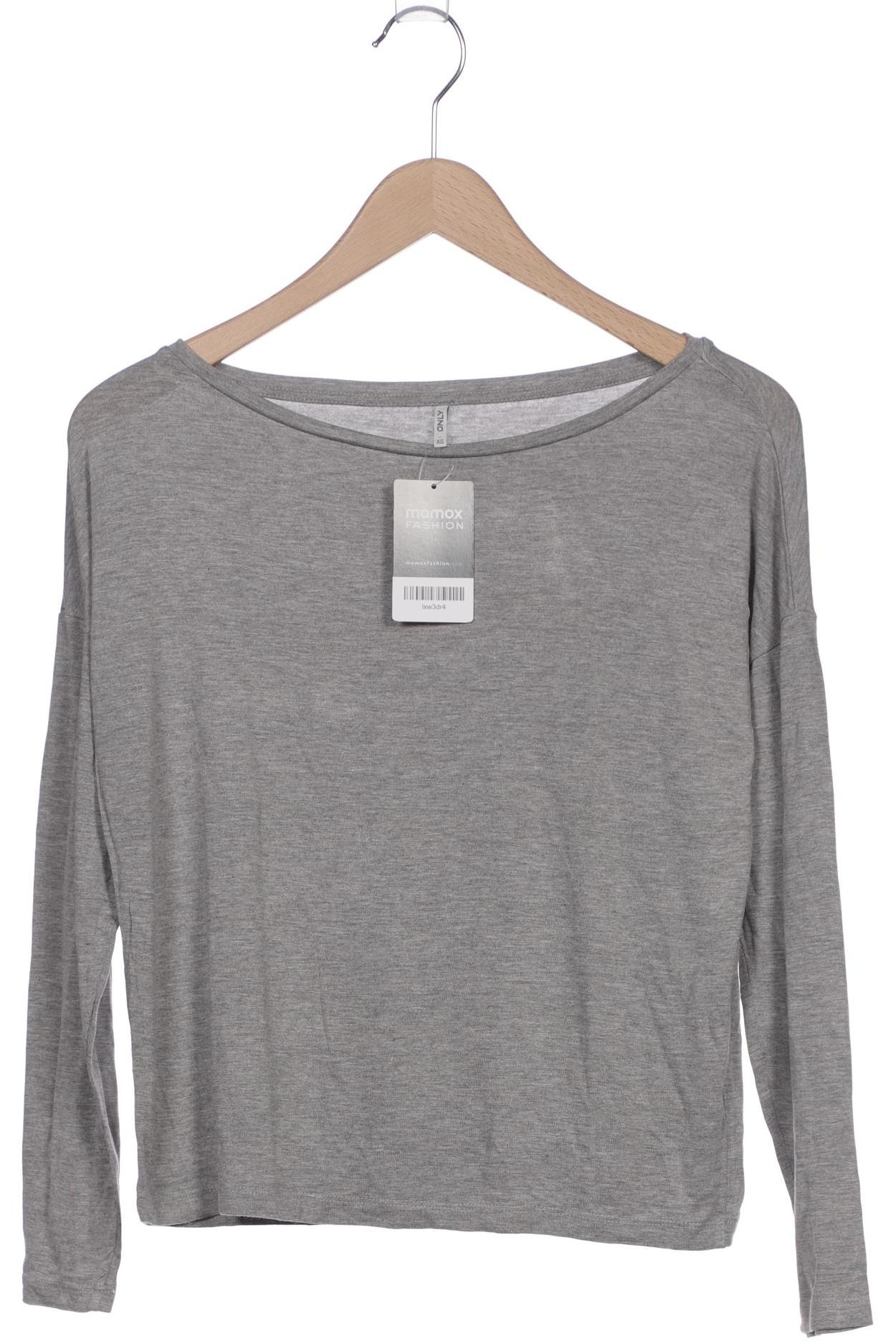 

Only Damen Langarmshirt, grau, Gr. 34