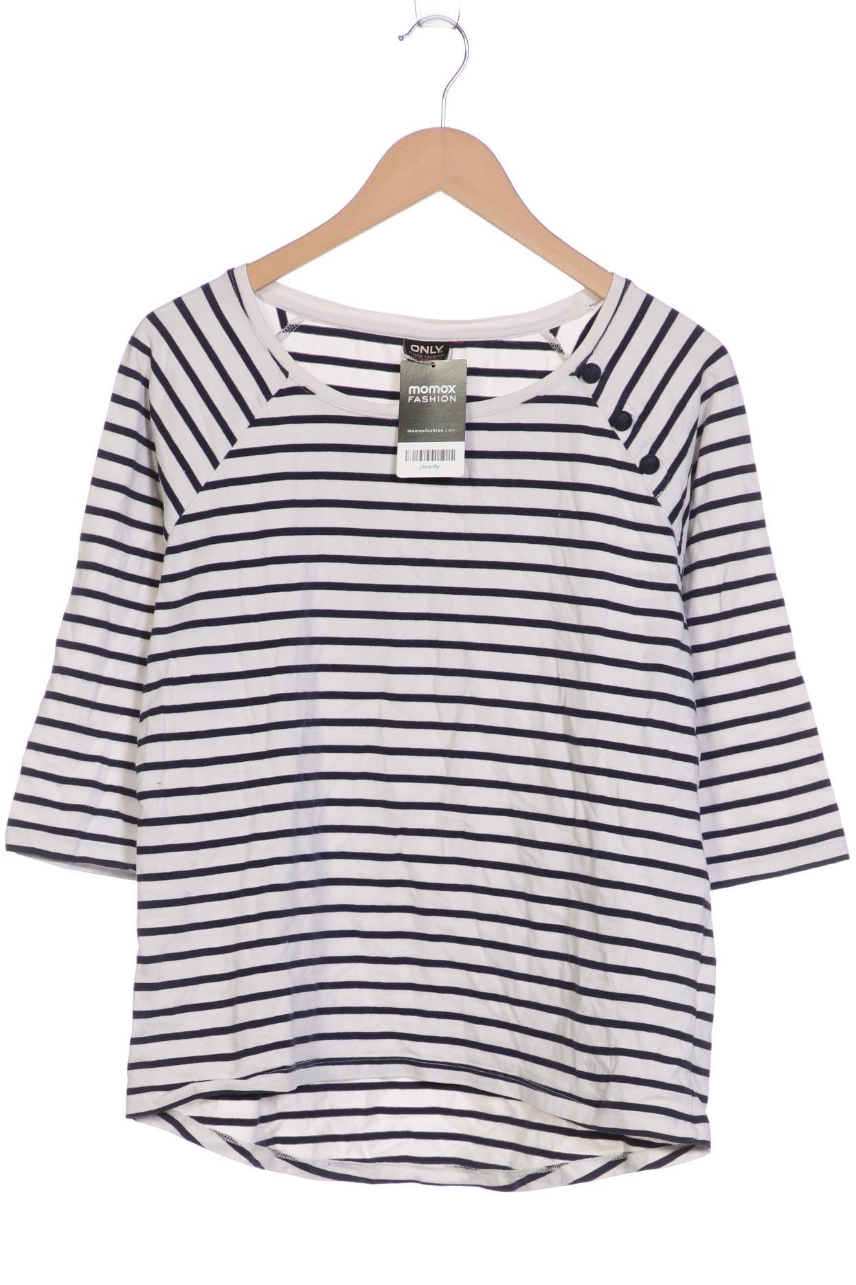 

ONLY Damen Langarmshirt, weiß