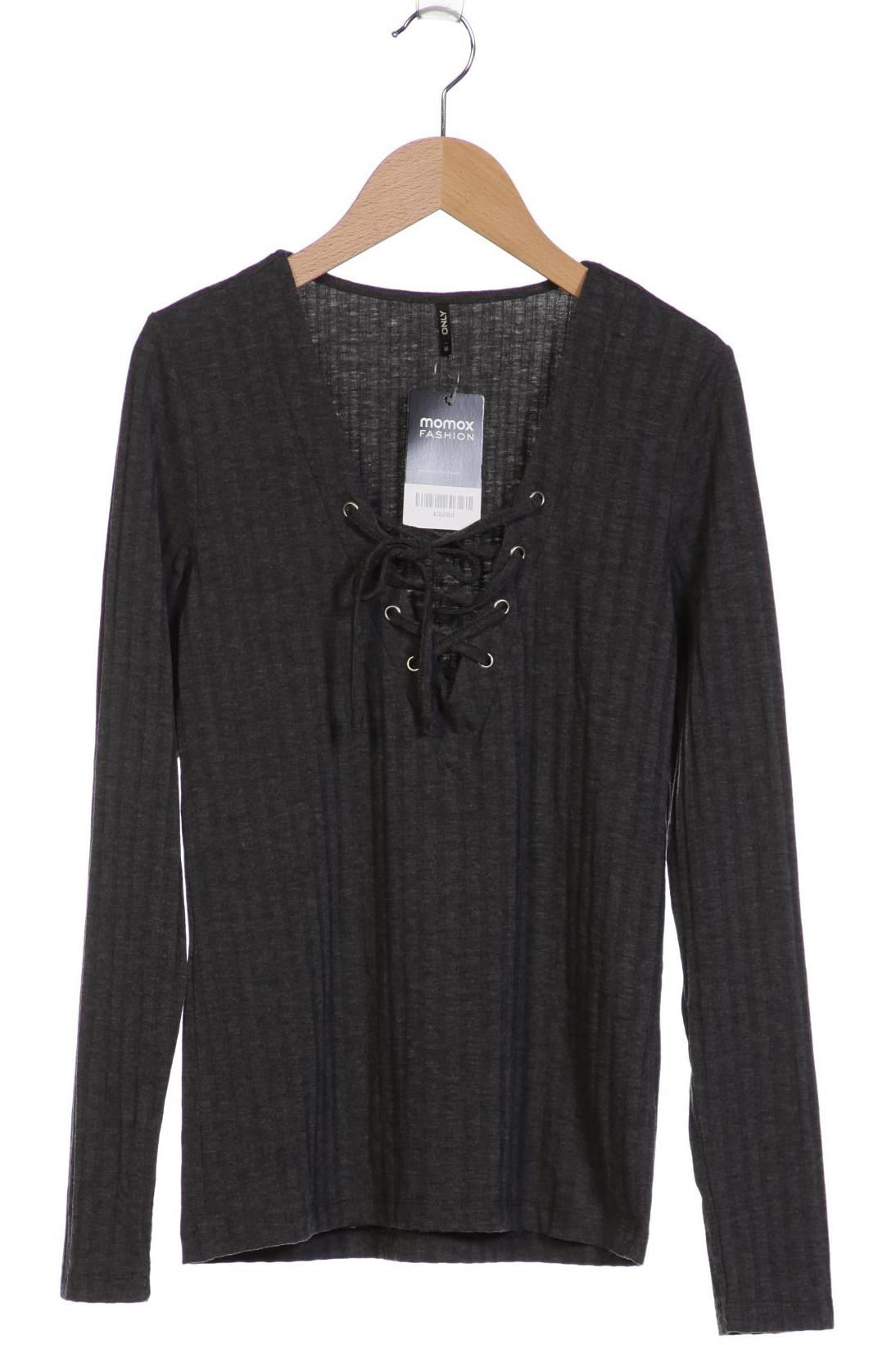 

Only Damen Langarmshirt, grau, Gr. 38