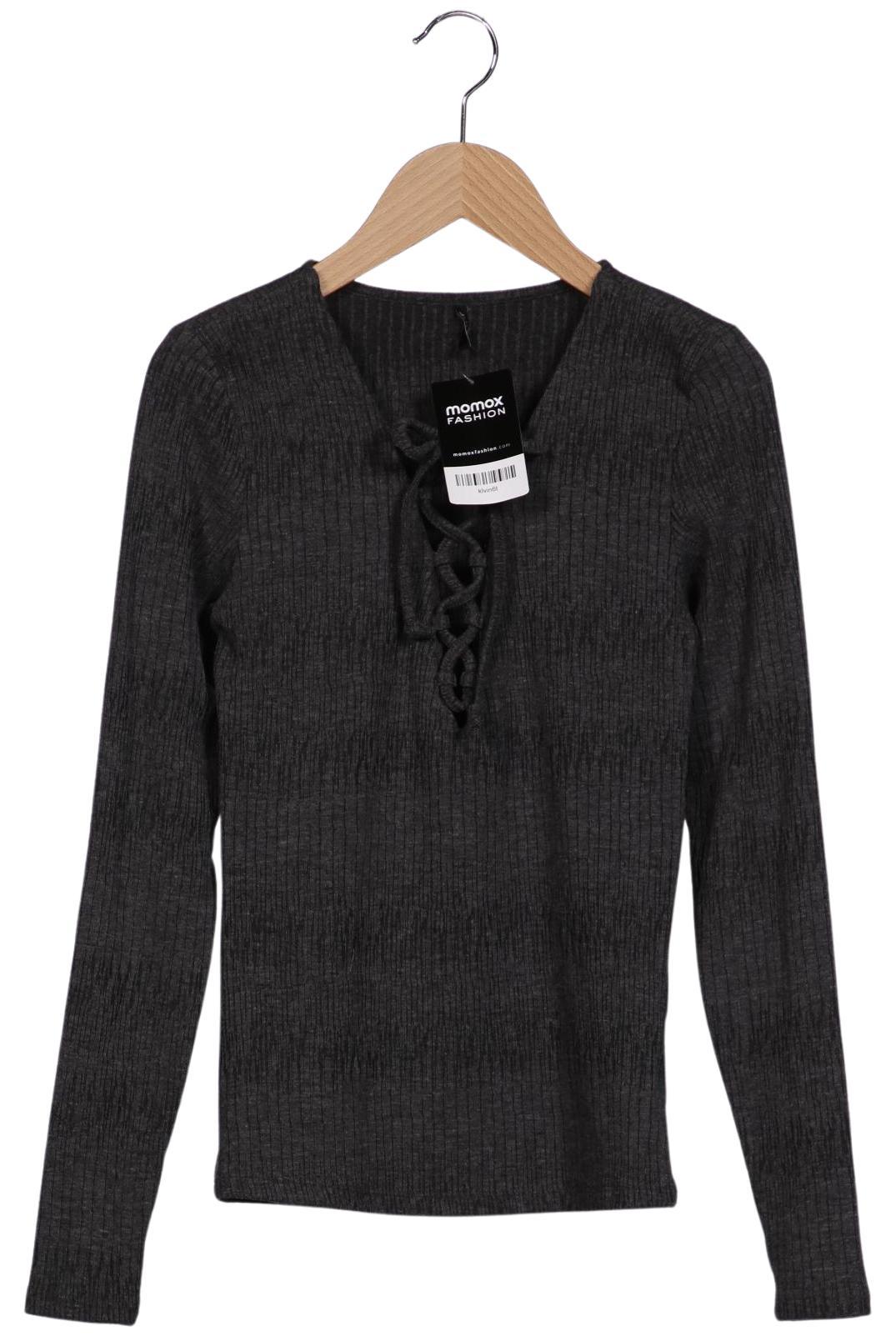 

Only Damen Langarmshirt, grau, Gr. 34