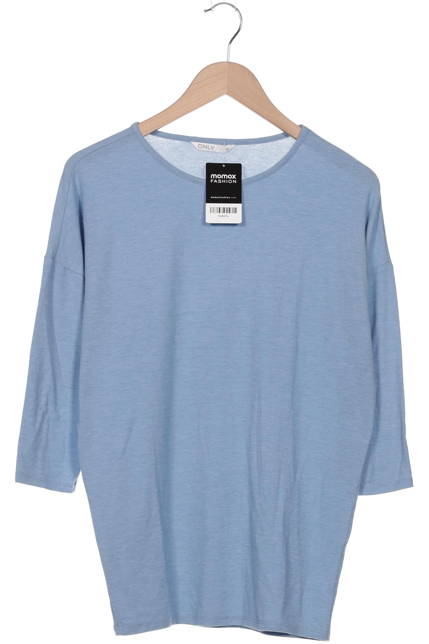 

Only Damen Langarmshirt, blau, Gr. 34
