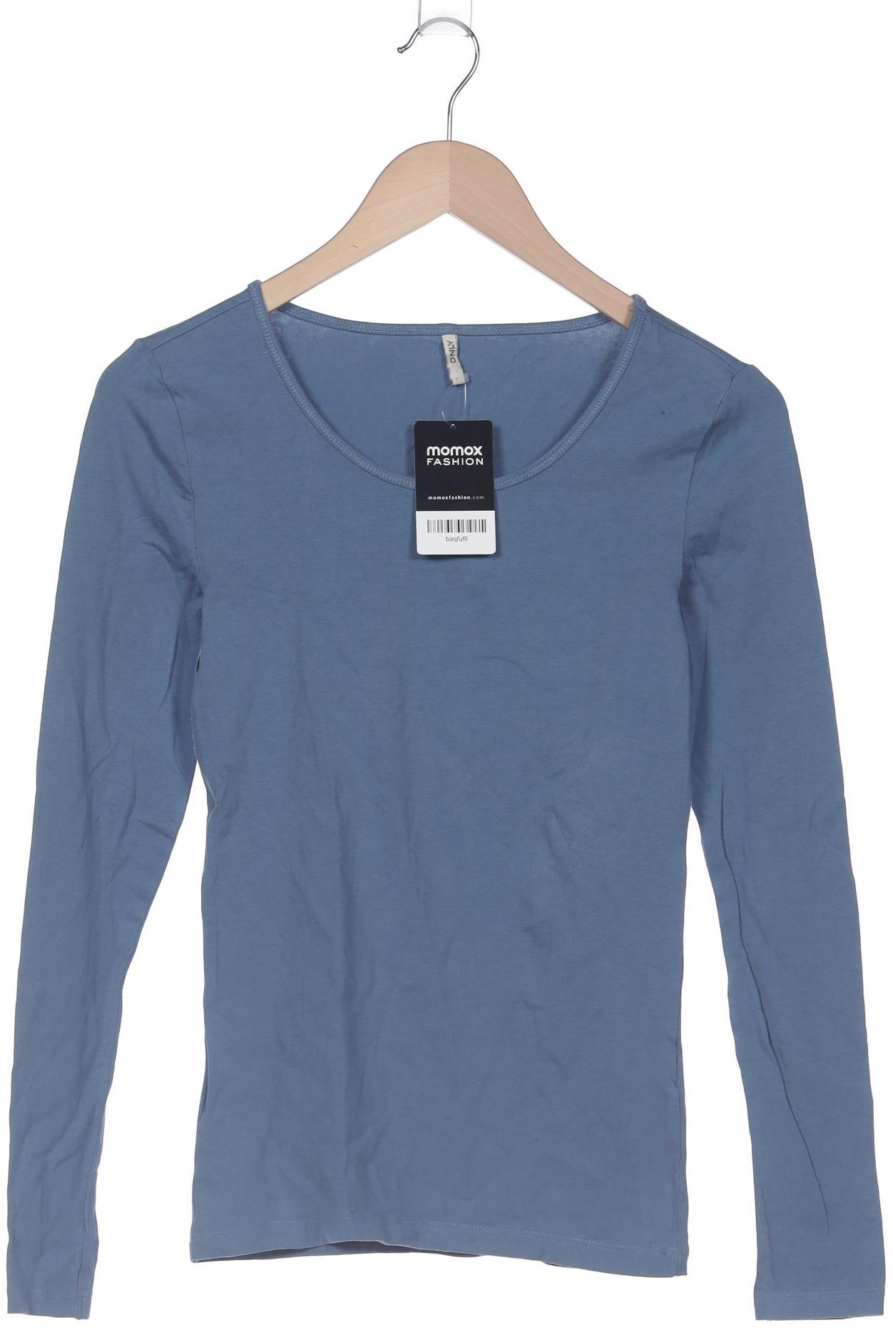 

Only Damen Langarmshirt, blau, Gr. 38