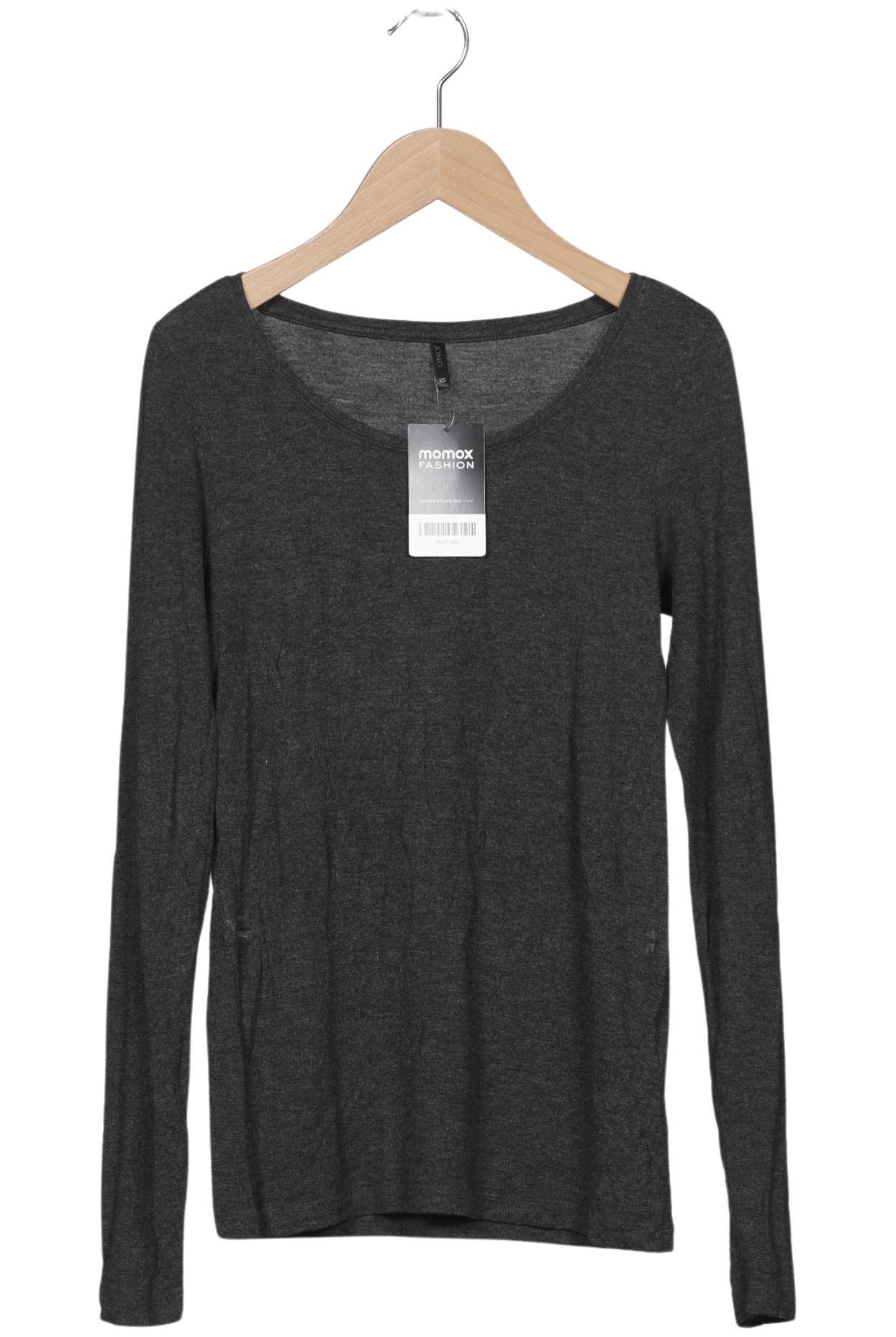 

Only Damen Langarmshirt, grau, Gr. 34