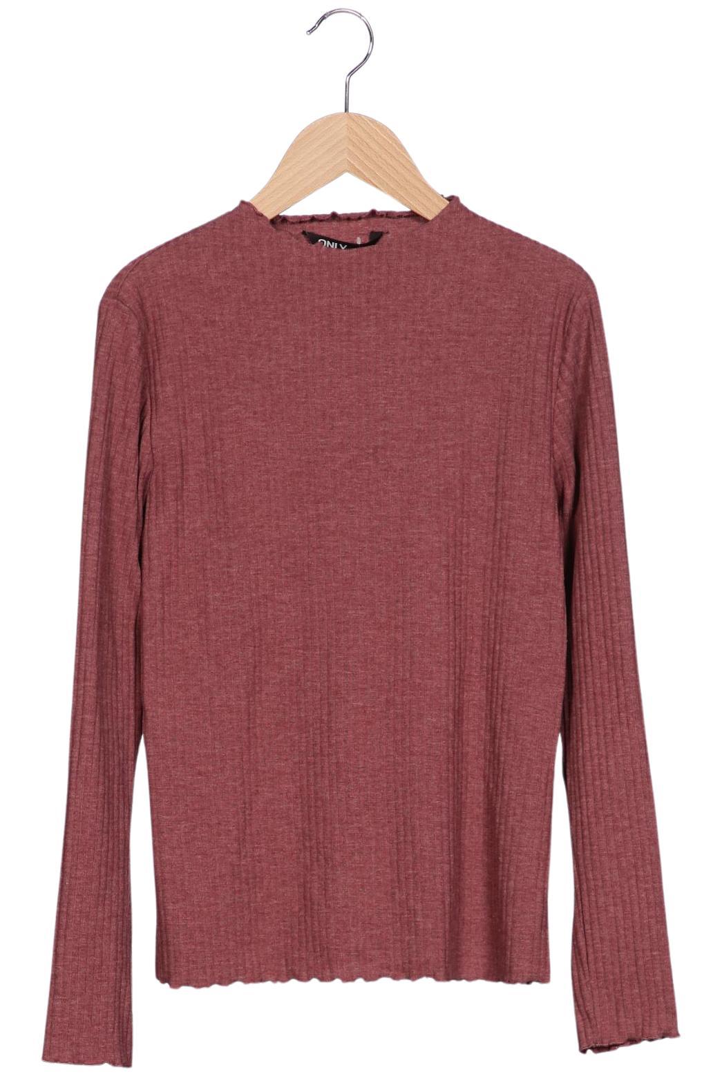 

Only Damen Langarmshirt, bordeaux, Gr. 42