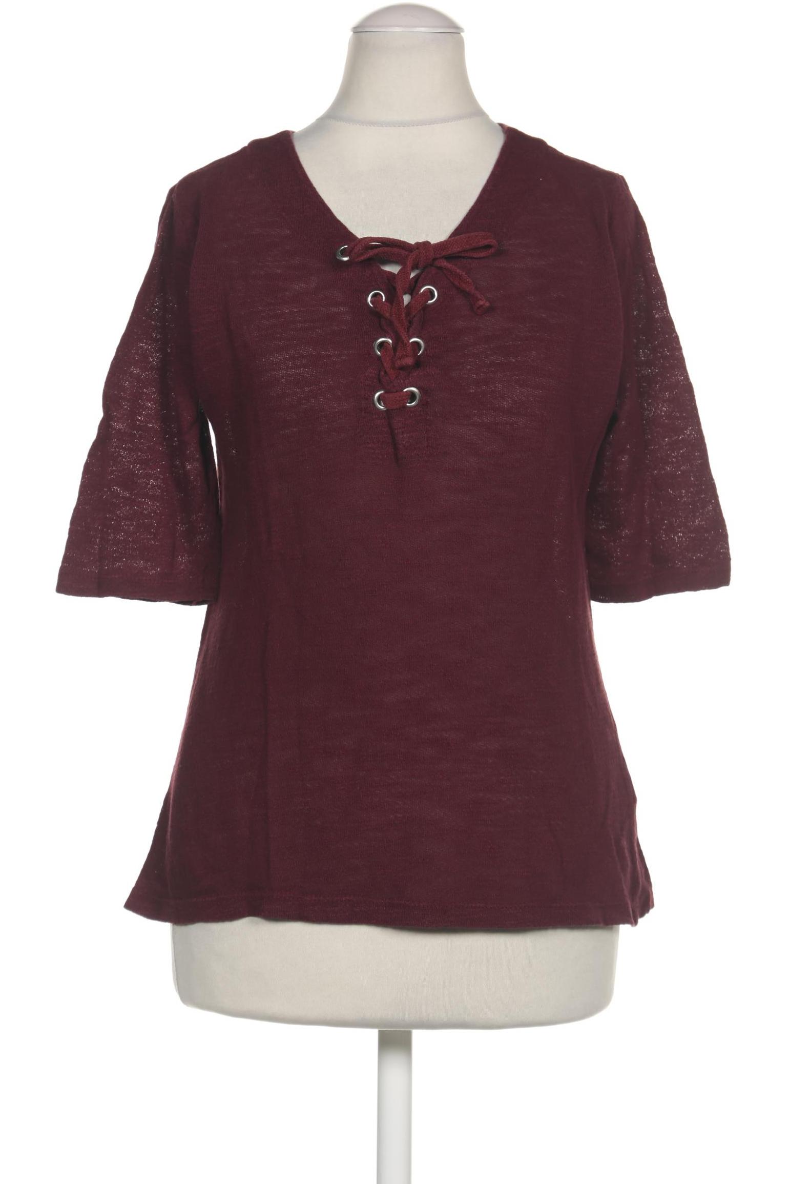 

Only Damen Langarmshirt, bordeaux, Gr. 36