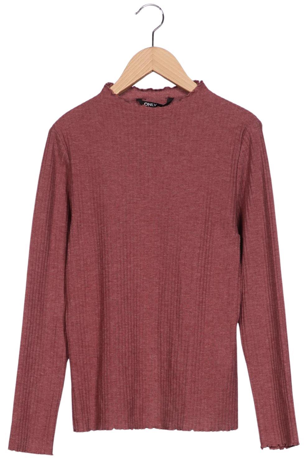 

Only Damen Langarmshirt, bordeaux, Gr. 42