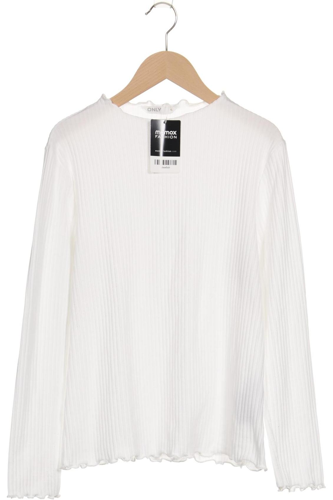 

Only Damen Langarmshirt, weiß, Gr. 44