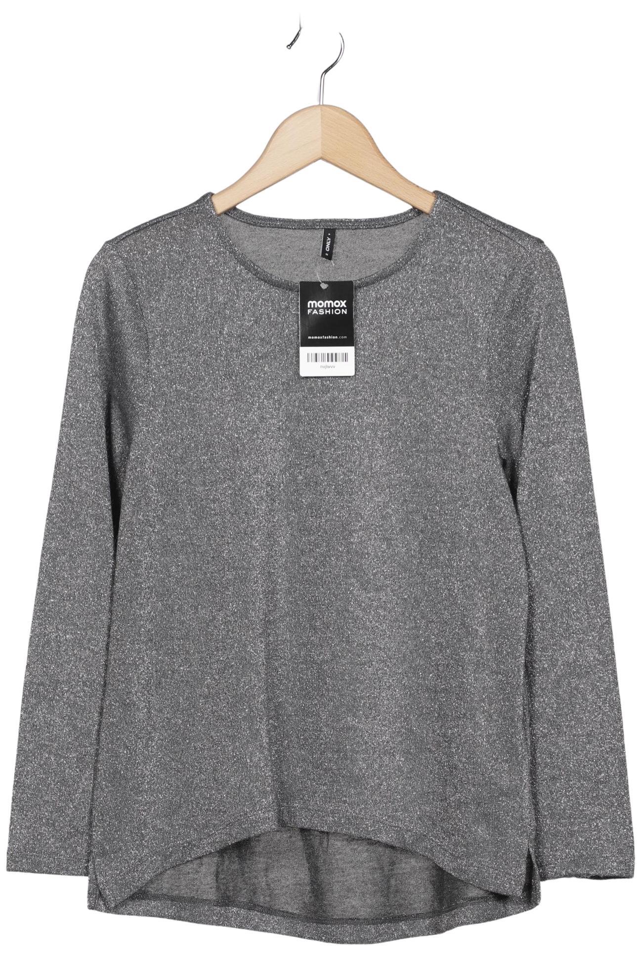 

Only Damen Langarmshirt, grau, Gr. 38