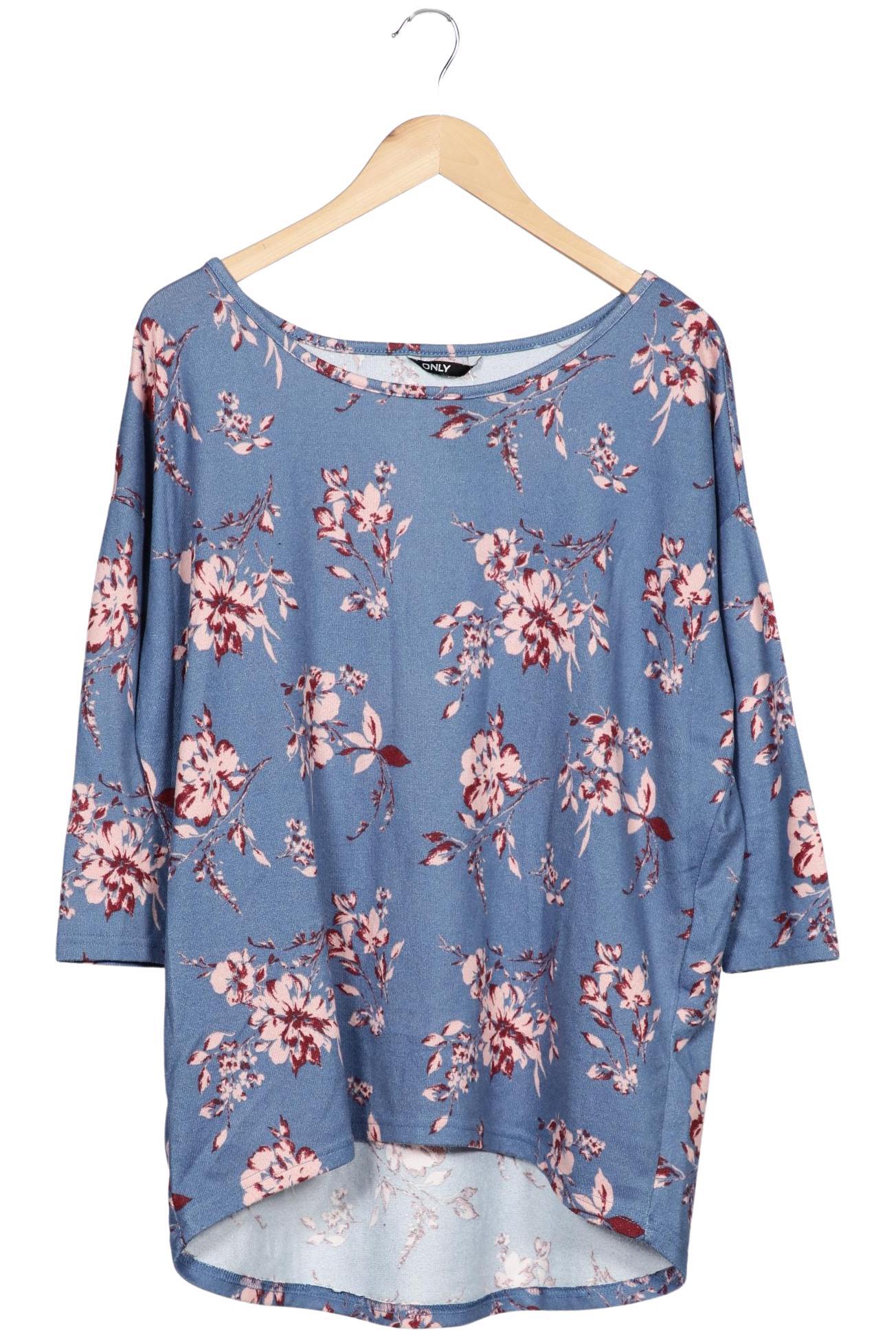 

Only Damen Langarmshirt, blau, Gr. 44