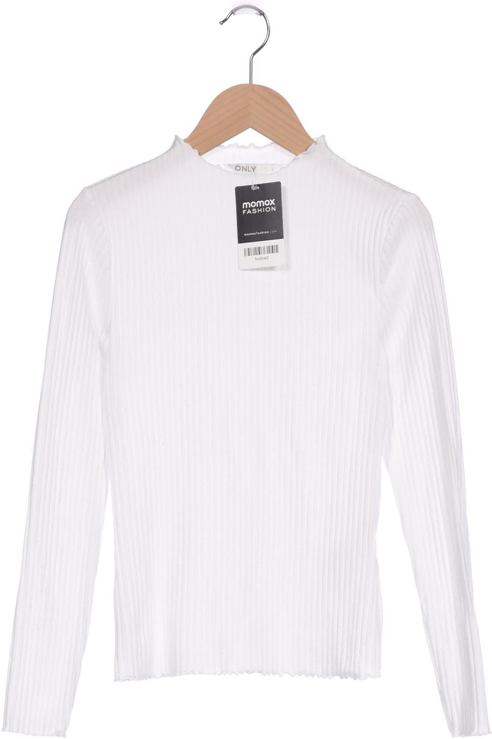 

Only Damen Langarmshirt, weiß, Gr. 36