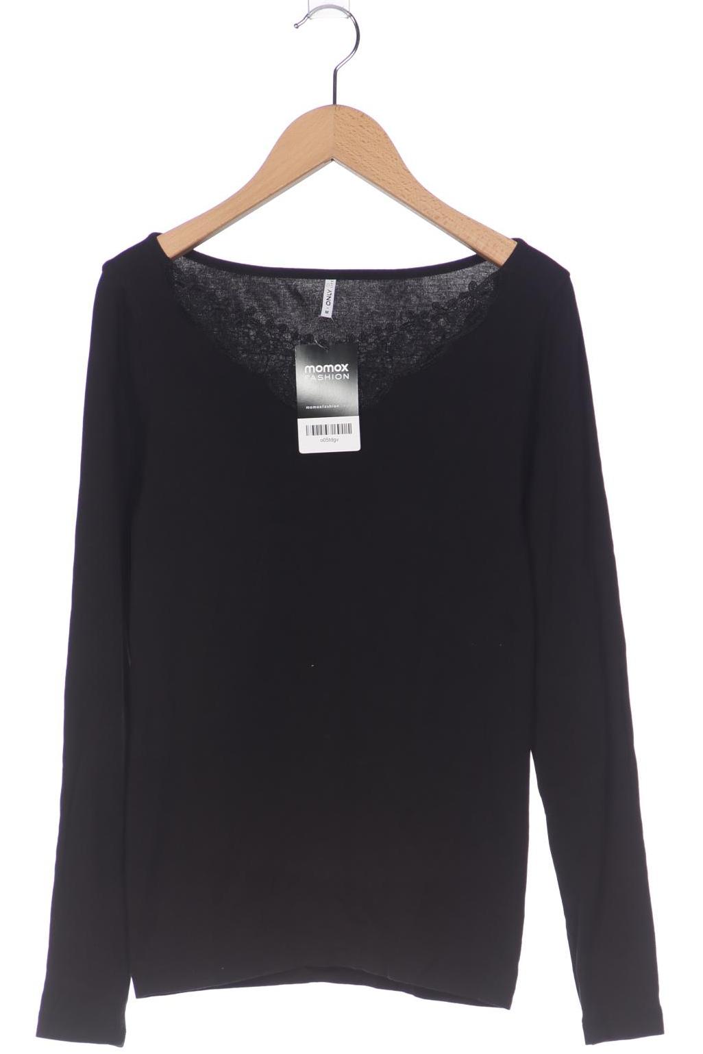 

Only Damen Langarmshirt, schwarz, Gr. 38