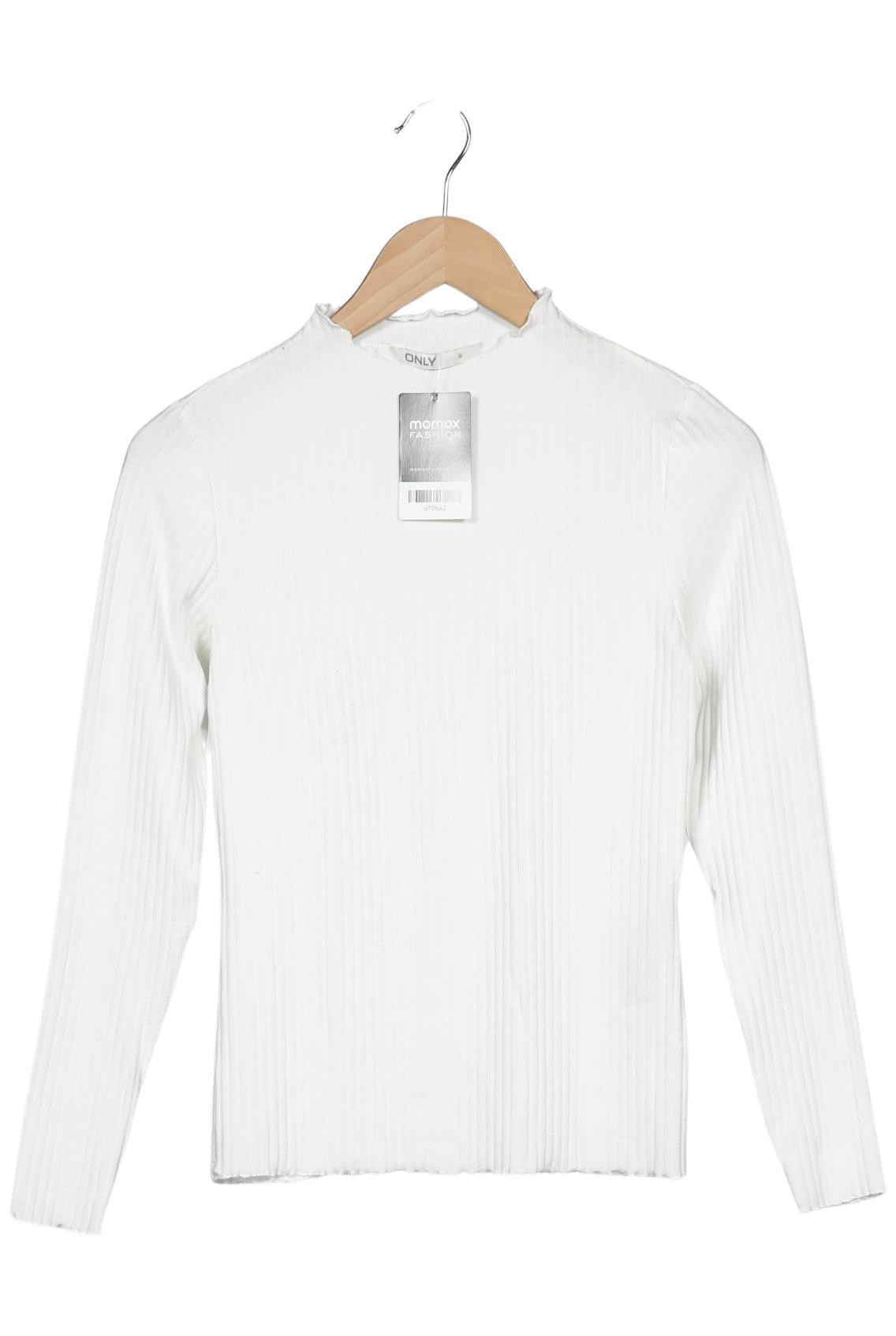 

Only Damen Langarmshirt, weiß, Gr. 38