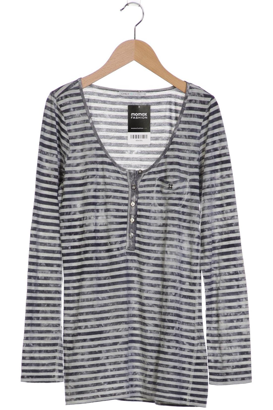 

Only Damen Langarmshirt, grau, Gr. 38