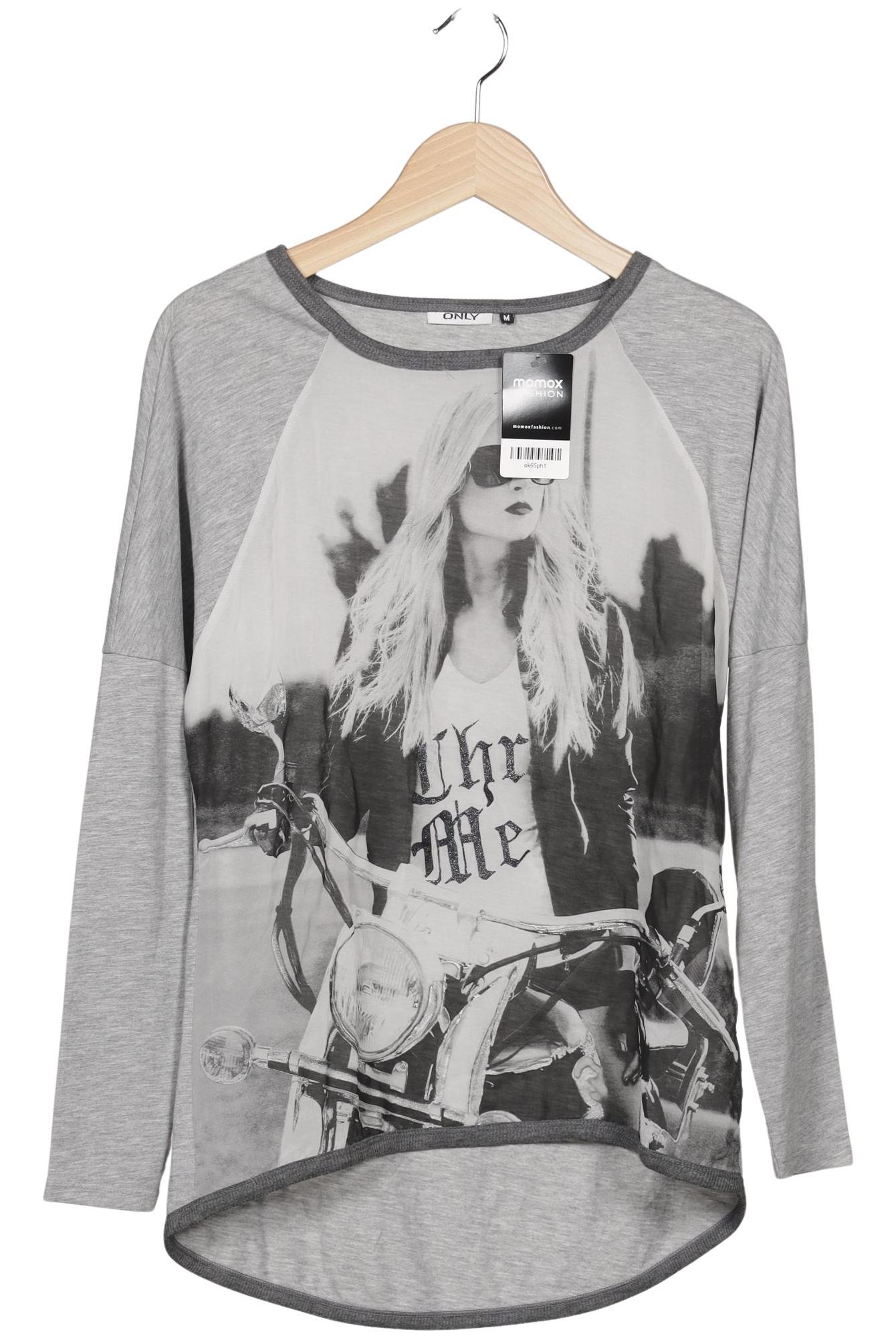

Only Damen Langarmshirt, grau, Gr. 38