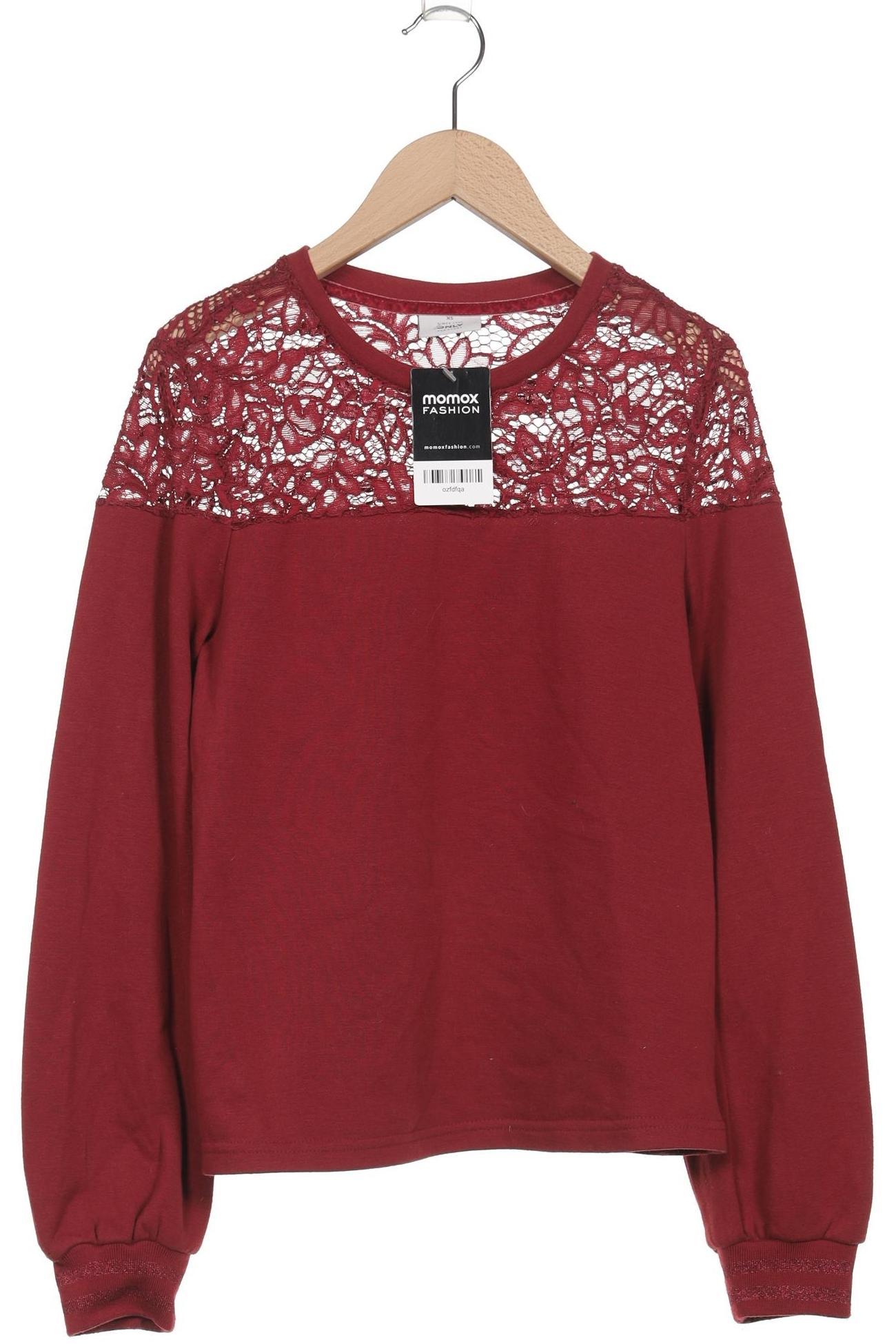 

Only Damen Langarmshirt, bordeaux, Gr. 34