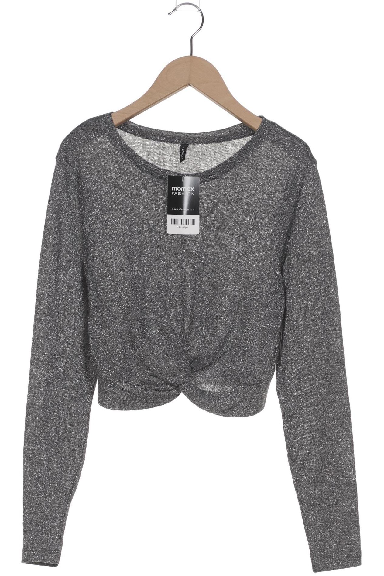 

Only Damen Langarmshirt, silber, Gr. 38