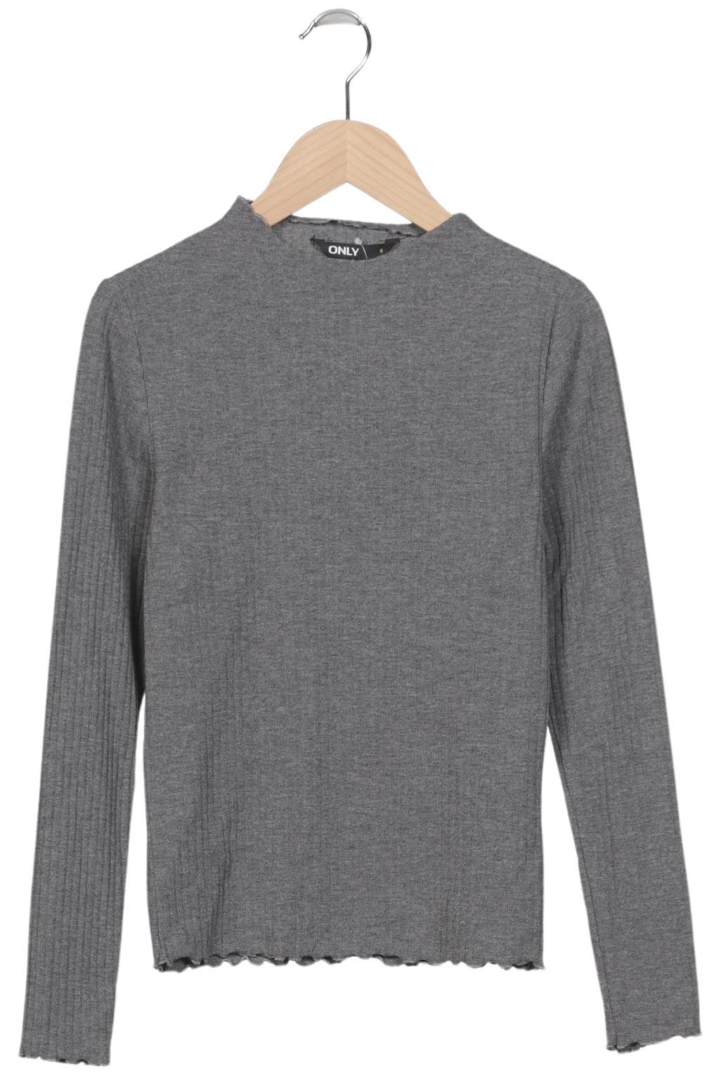 

Only Damen Langarmshirt, grau, Gr. 36
