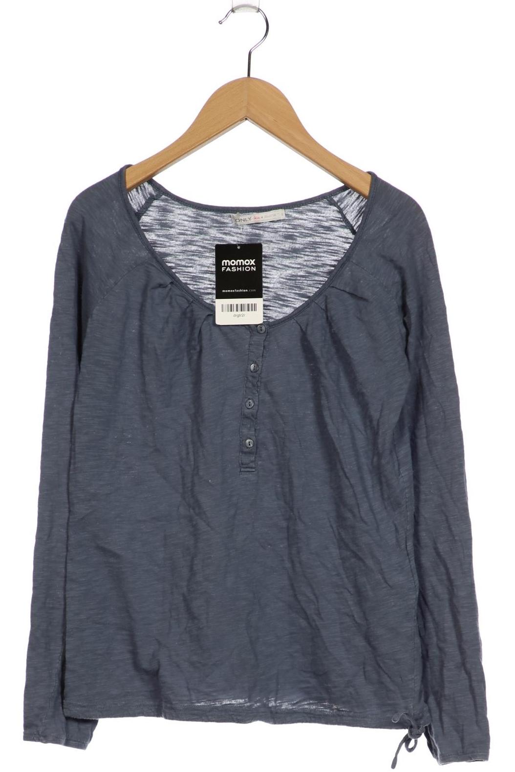 

Only Damen Langarmshirt, blau, Gr. 36