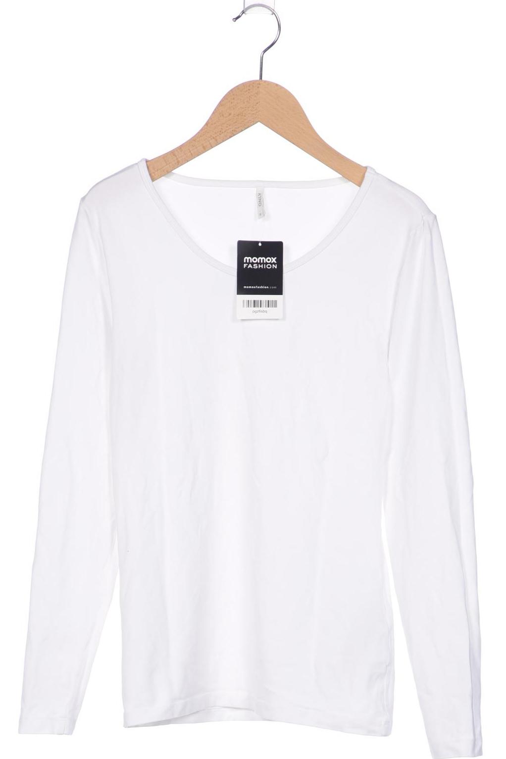 

Only Damen Langarmshirt, weiß, Gr. 38