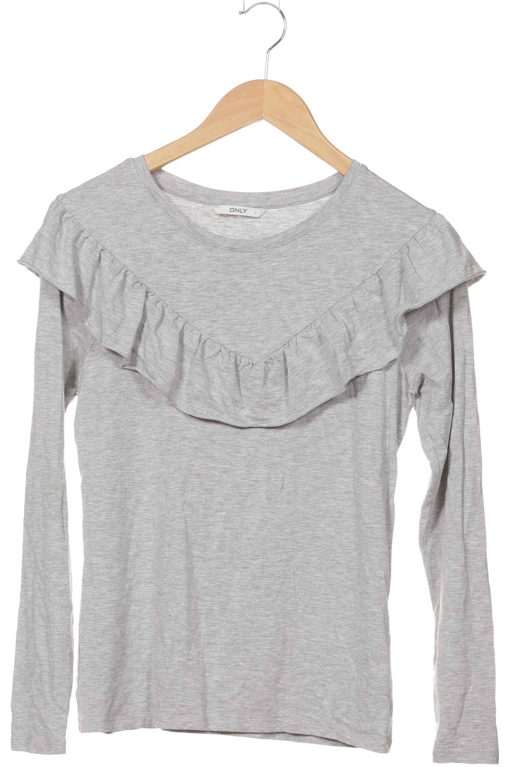 

Only Damen Langarmshirt, grau, Gr. 36