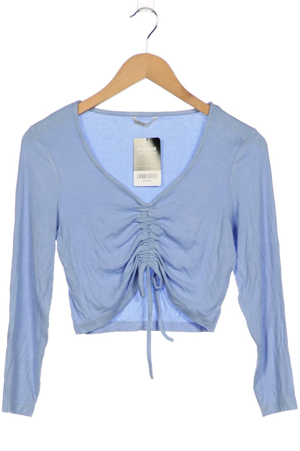 

Only Damen Langarmshirt, blau, Gr. 38