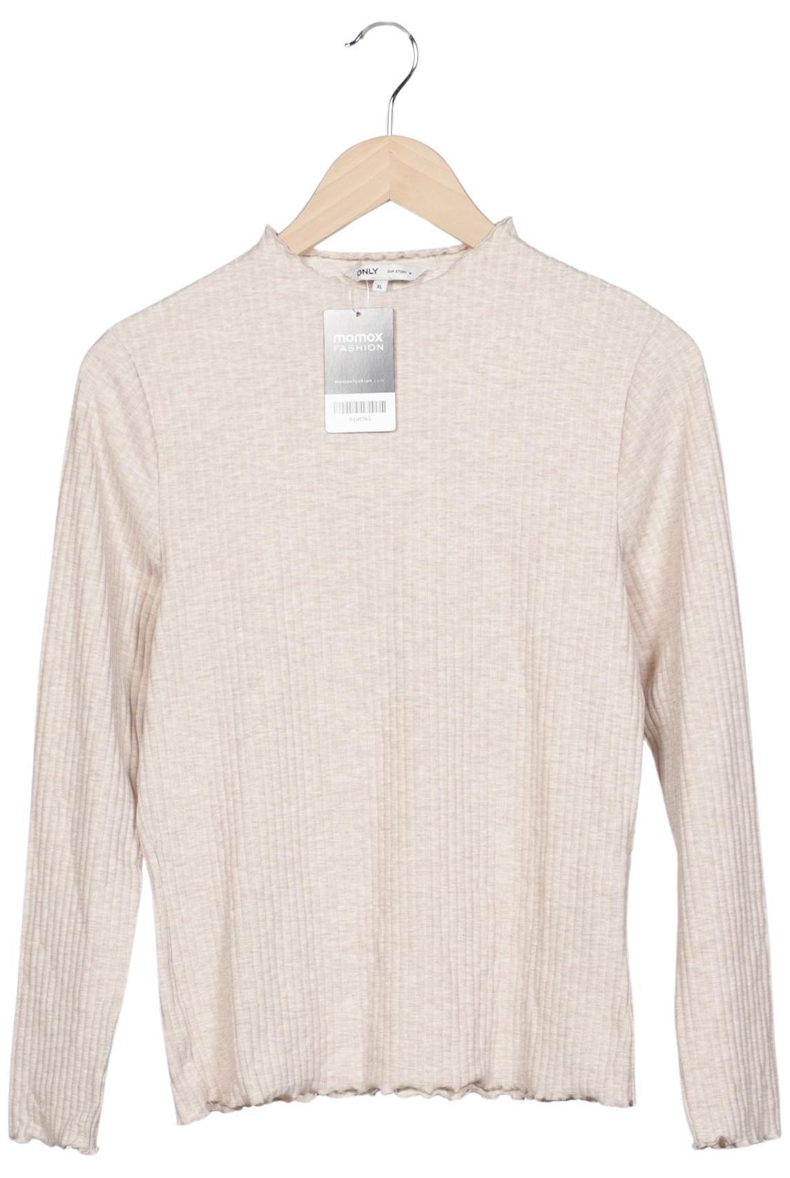 

Only Damen Langarmshirt, beige, Gr. 44