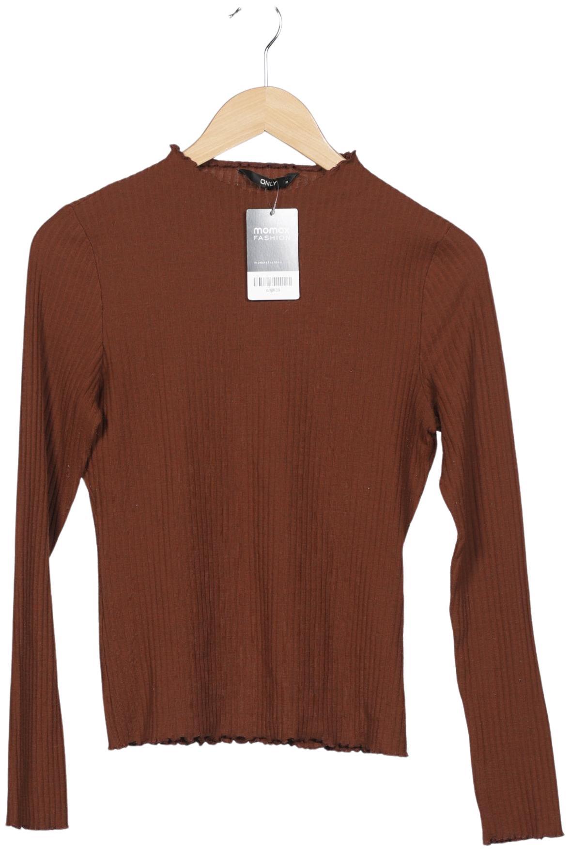 

Only Damen Langarmshirt, braun, Gr. 38