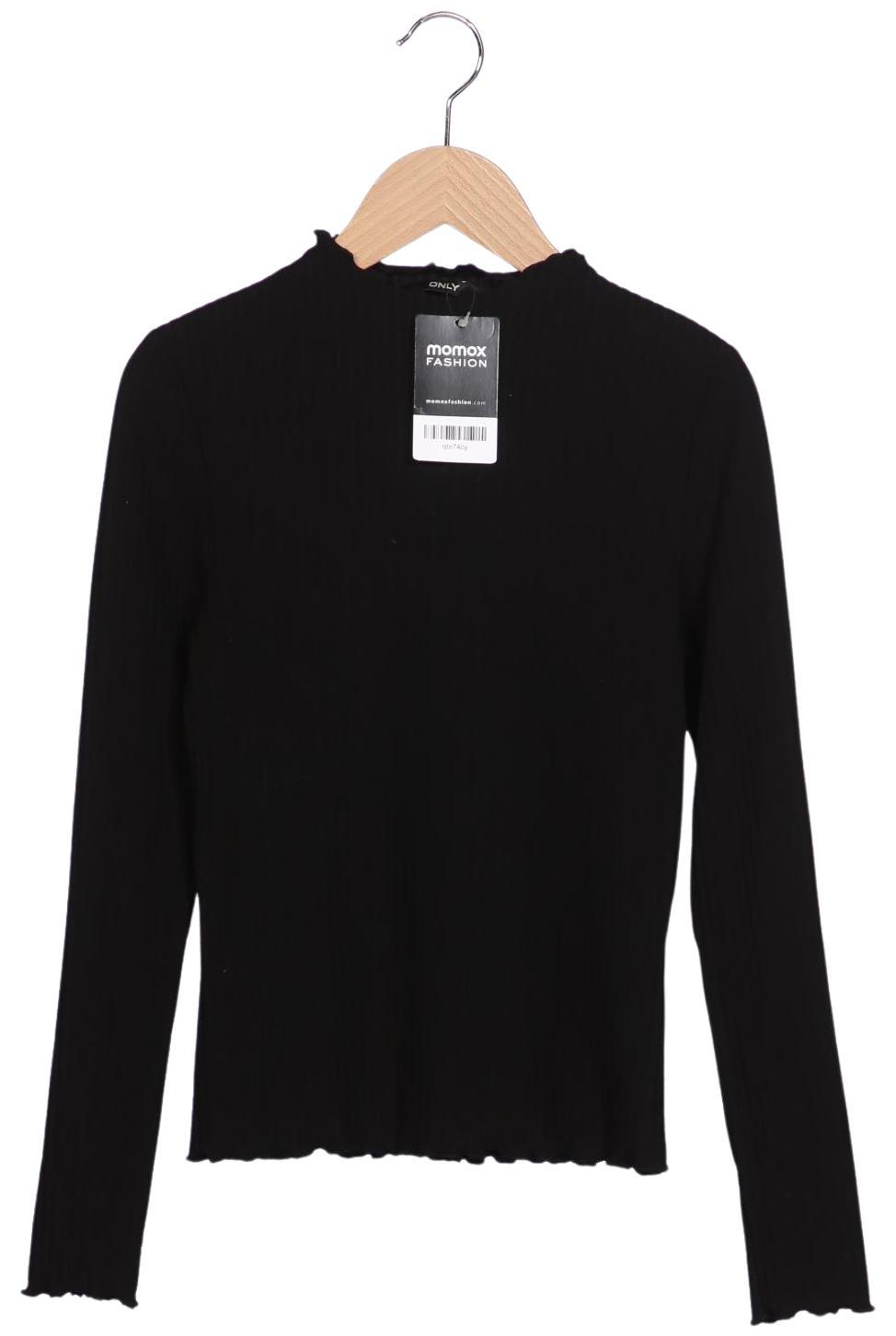 

Only Damen Langarmshirt, schwarz, Gr. 34