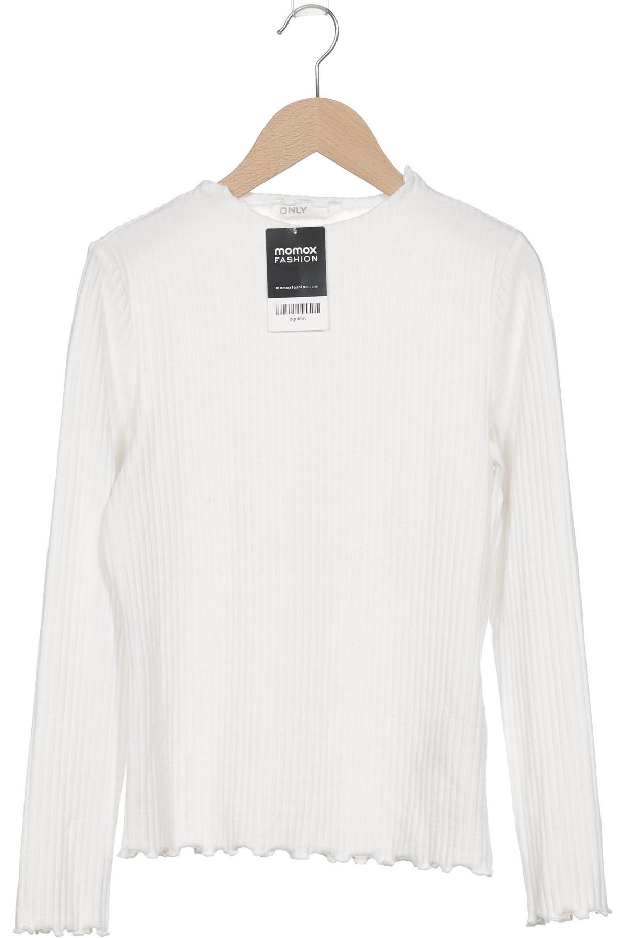 

Only Damen Langarmshirt, weiß, Gr. 38