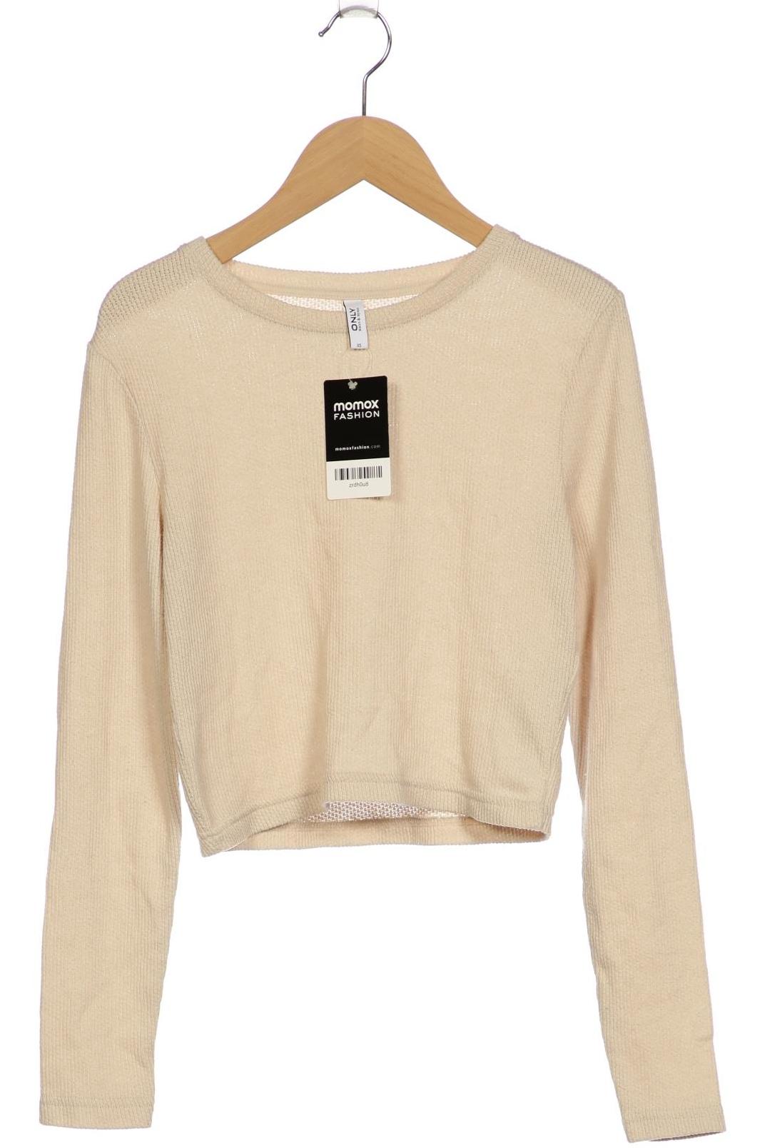 

Only Damen Langarmshirt, beige, Gr. 34