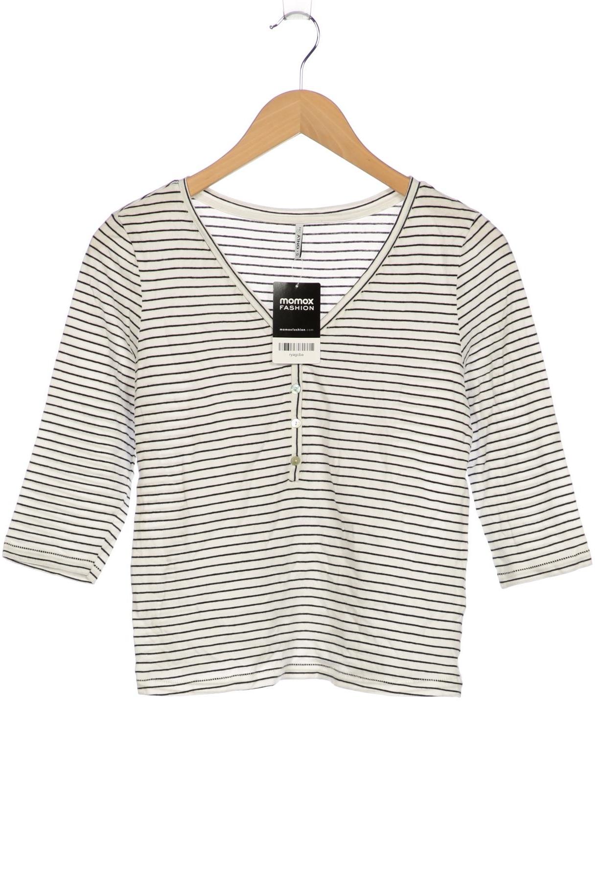 

Only Damen Langarmshirt, weiß, Gr. 34