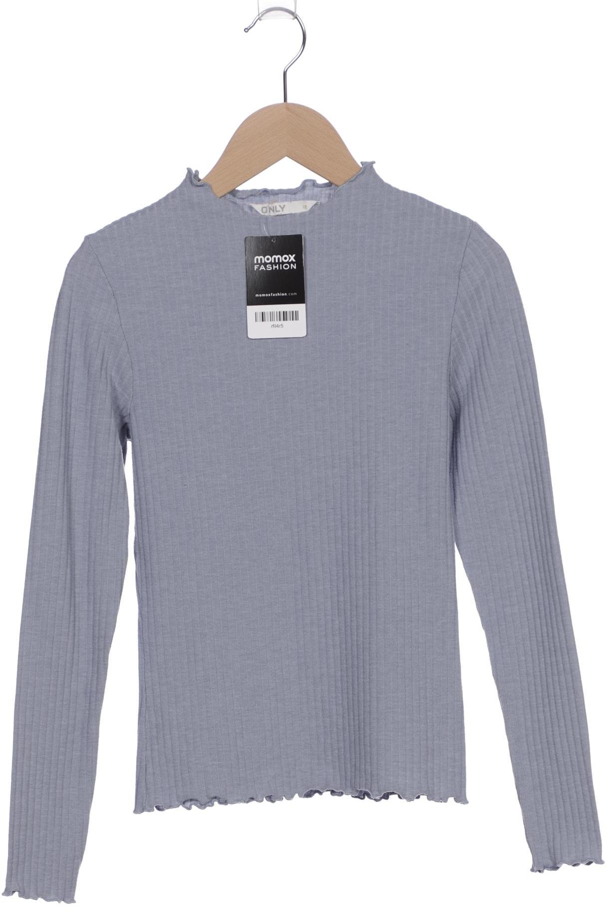 

Only Damen Langarmshirt, blau, Gr. 34