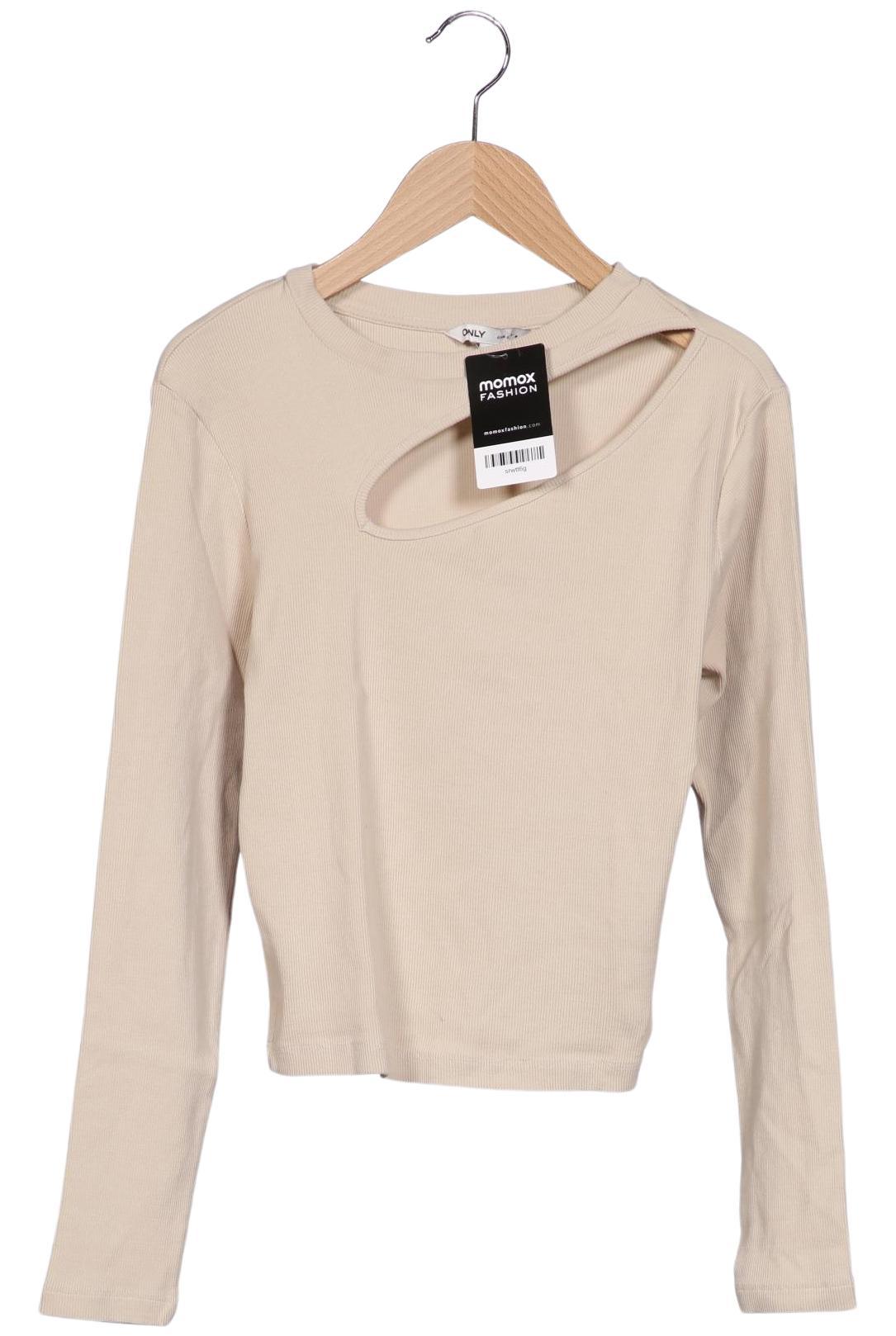 

Only Damen Langarmshirt, beige, Gr. 38