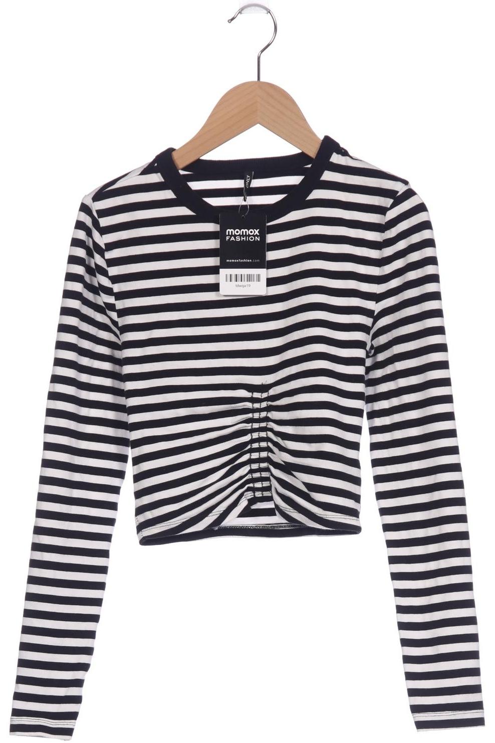 

Only Damen Langarmshirt, weiß, Gr. 34
