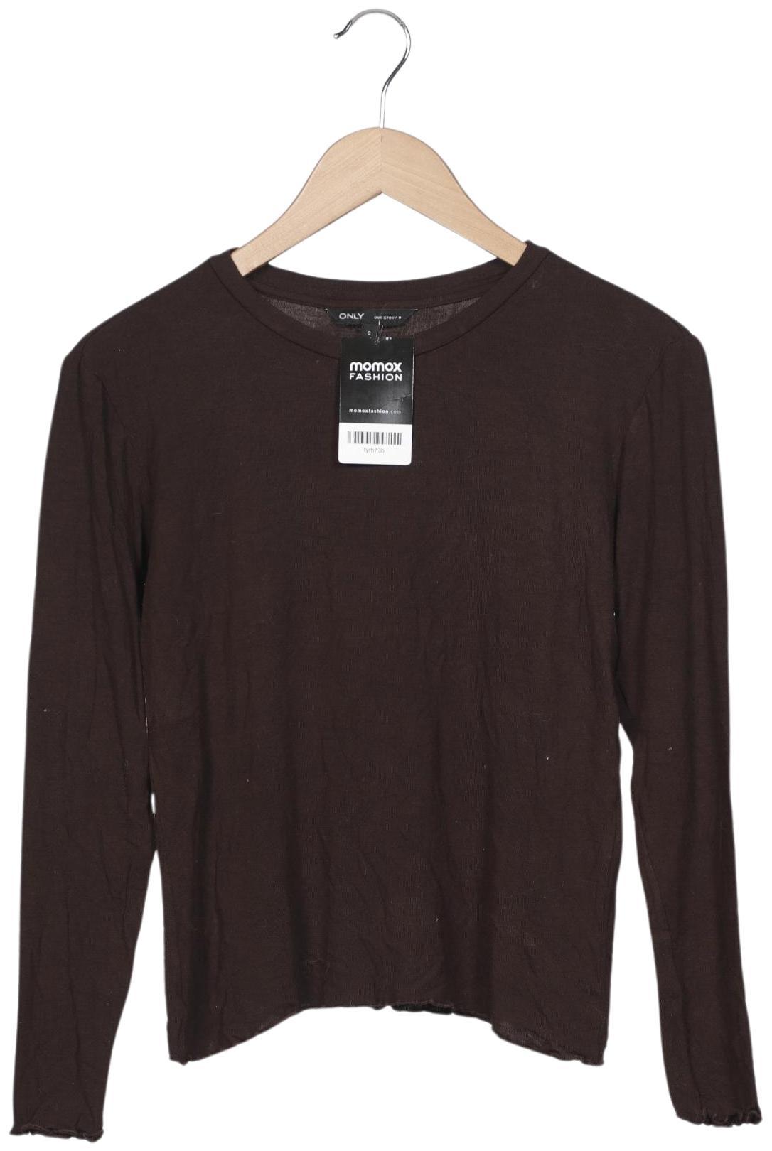 

Only Damen Langarmshirt, braun, Gr. 36