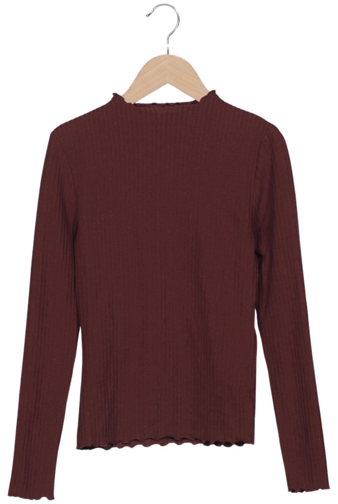 

Only Damen Langarmshirt, bordeaux, Gr. 36