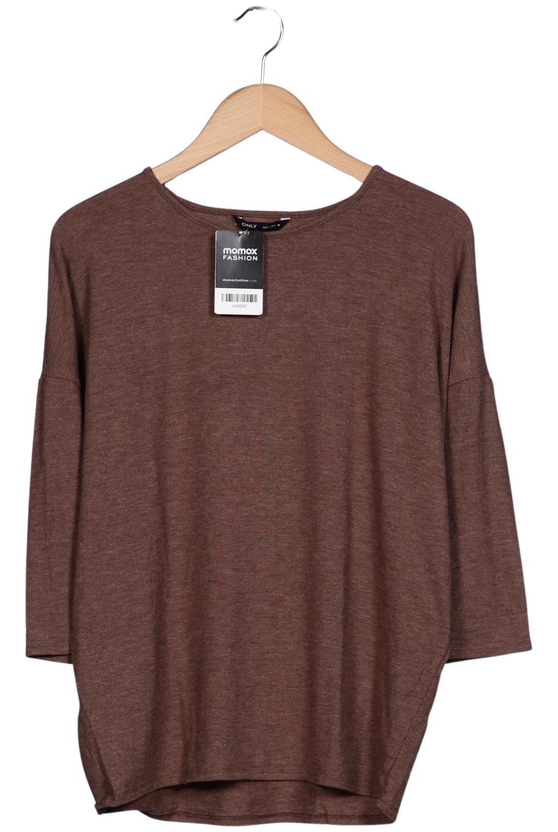 

Only Damen Langarmshirt, braun, Gr. 38