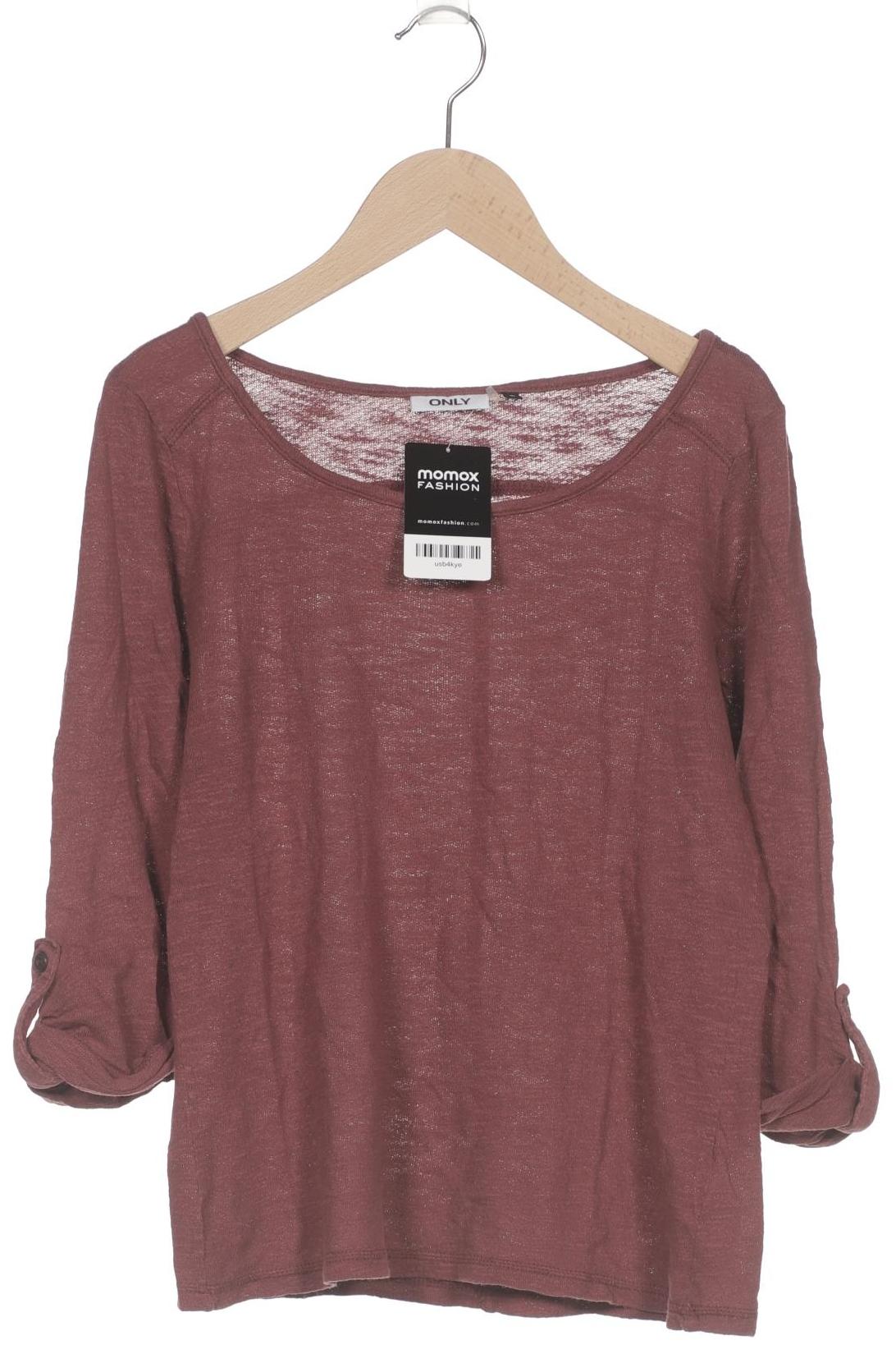 

Only Damen Langarmshirt, bordeaux, Gr. 36