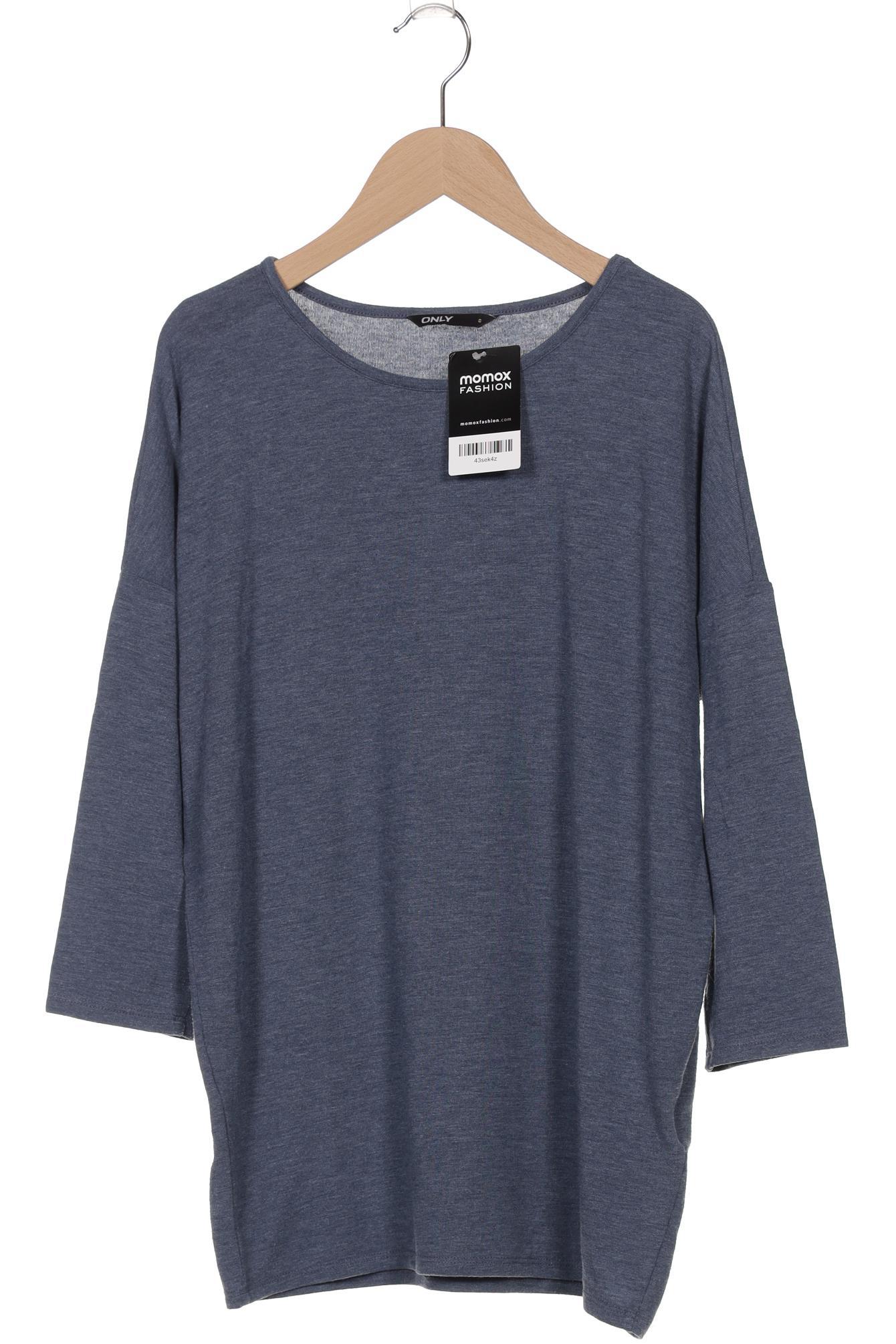 

Only Damen Langarmshirt, blau, Gr. 36