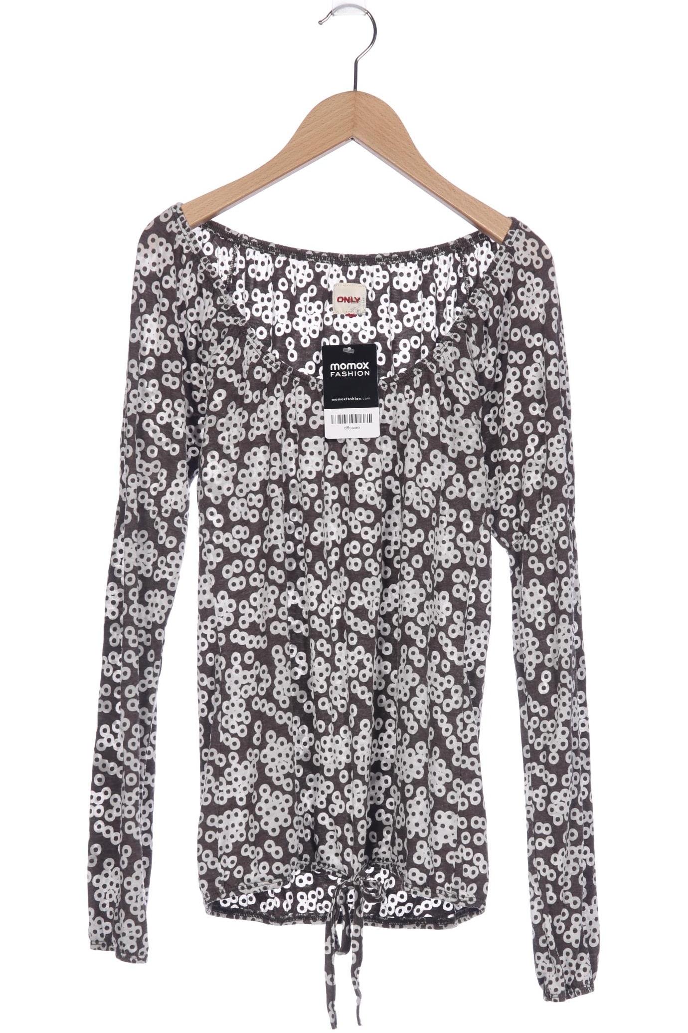 

Only Damen Langarmshirt, grau, Gr. 38